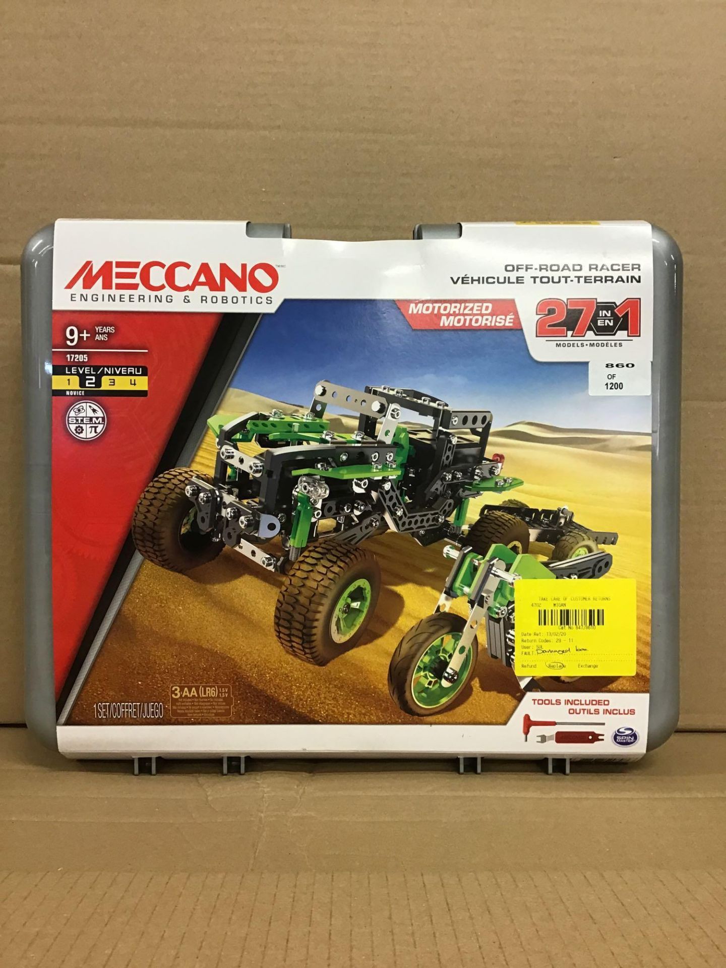 Meccano 27-in-1 Off Road Racers (847/8610) - £60.00 RRP - Image 2 of 5