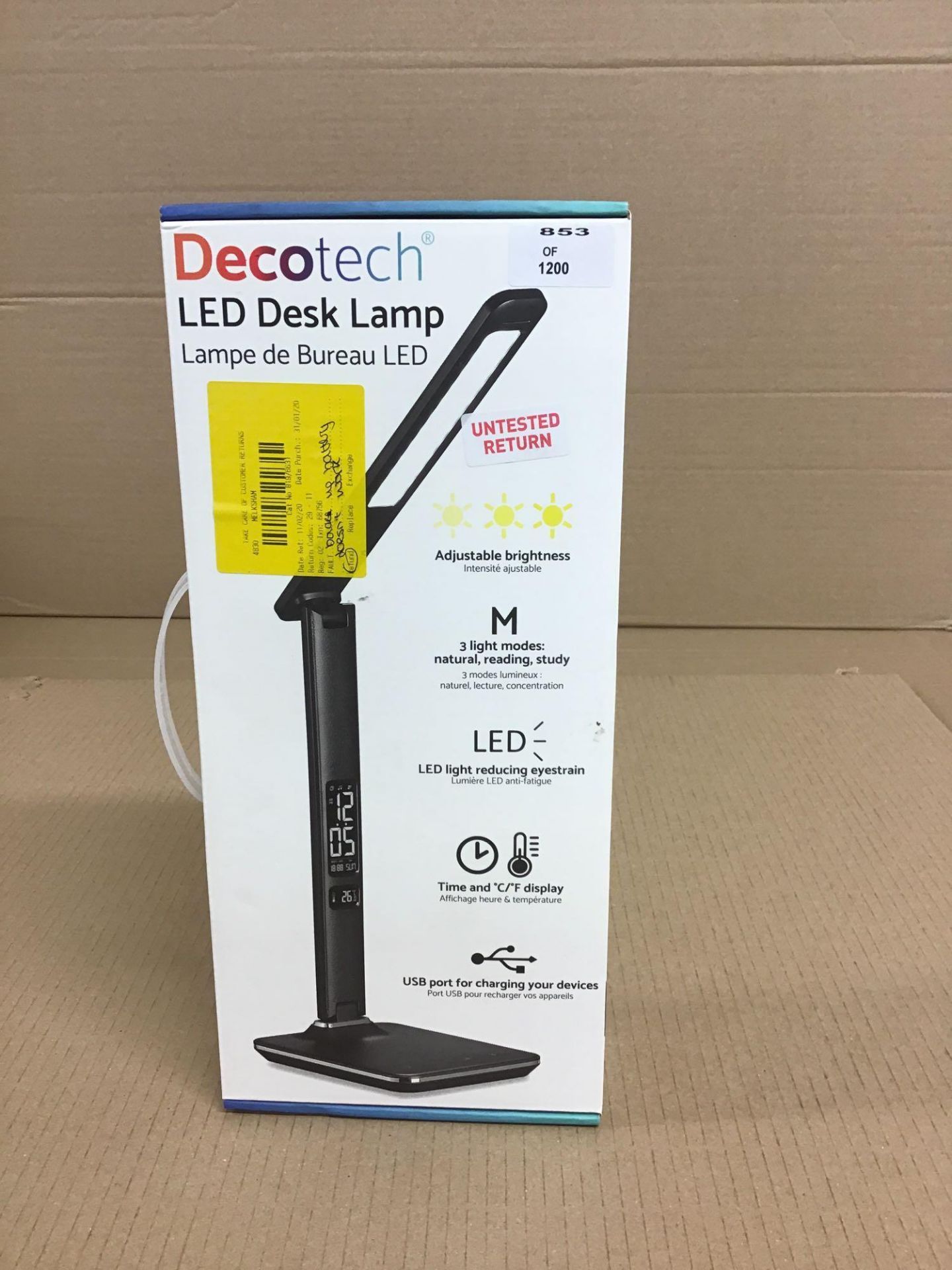 Decotech LED Desk Lamp (819/6631) - £40.00 RRP - Image 2 of 5