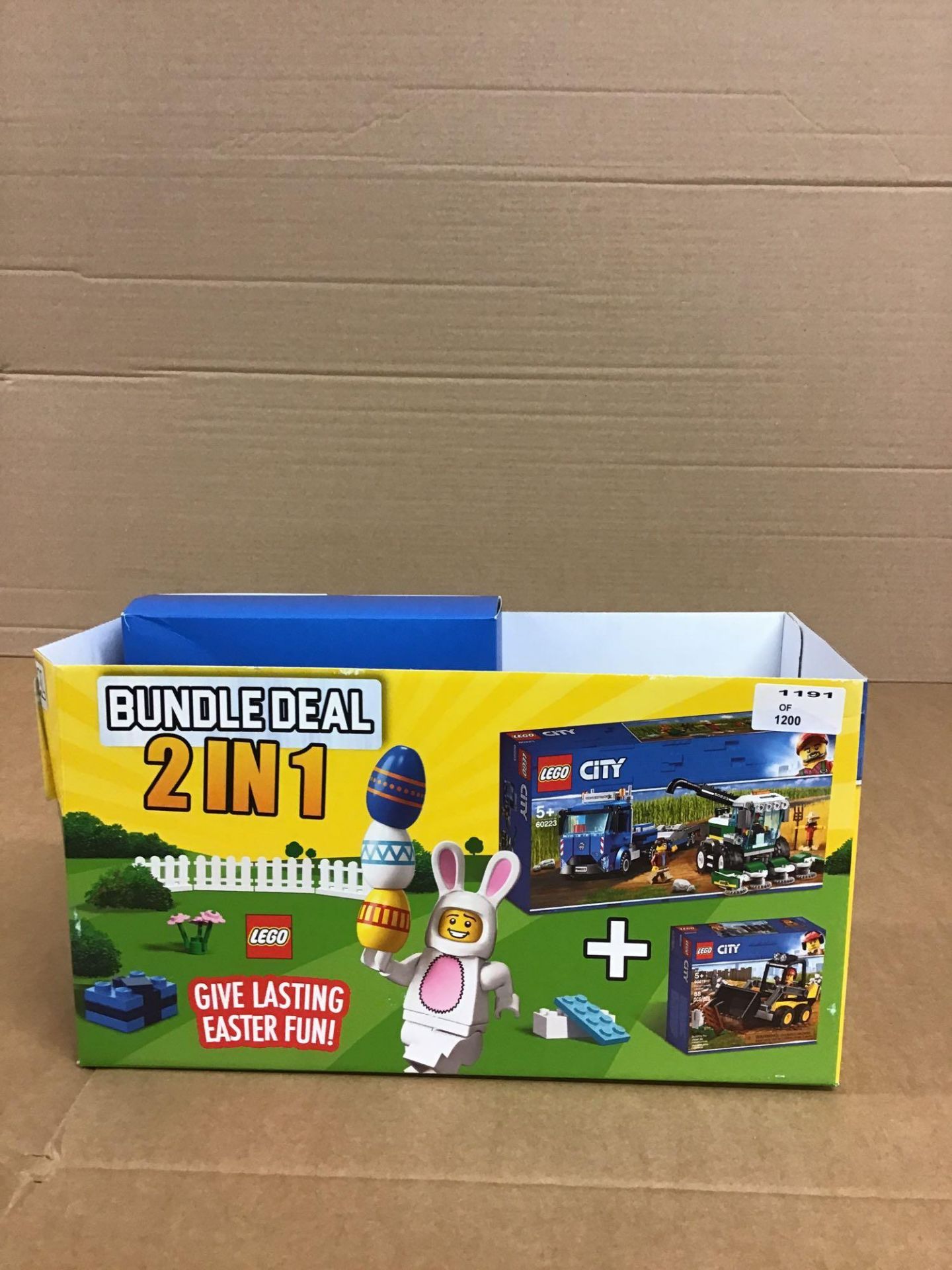 Lego City 2 in 1 Bundle, Harvester Transport and Loader Toy Truck 5+ Years £40.00 RRP - Image 2 of 6