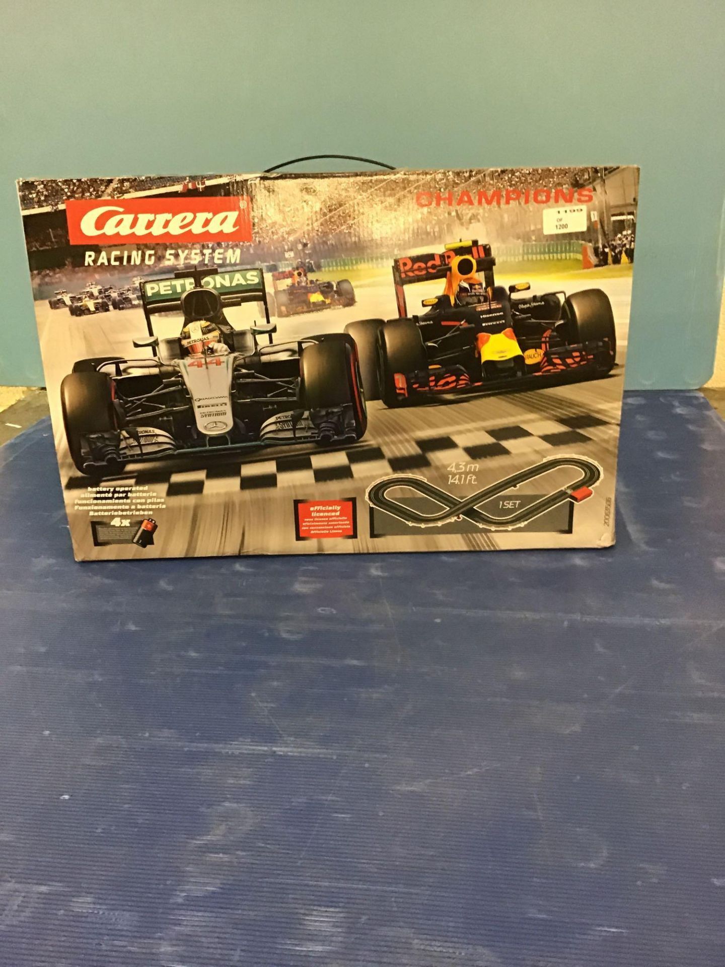 Carrera Mercedes F1 Rally Racing Toy Kids Play Set A Course Race Fun New £41.99 RRP - Image 2 of 5