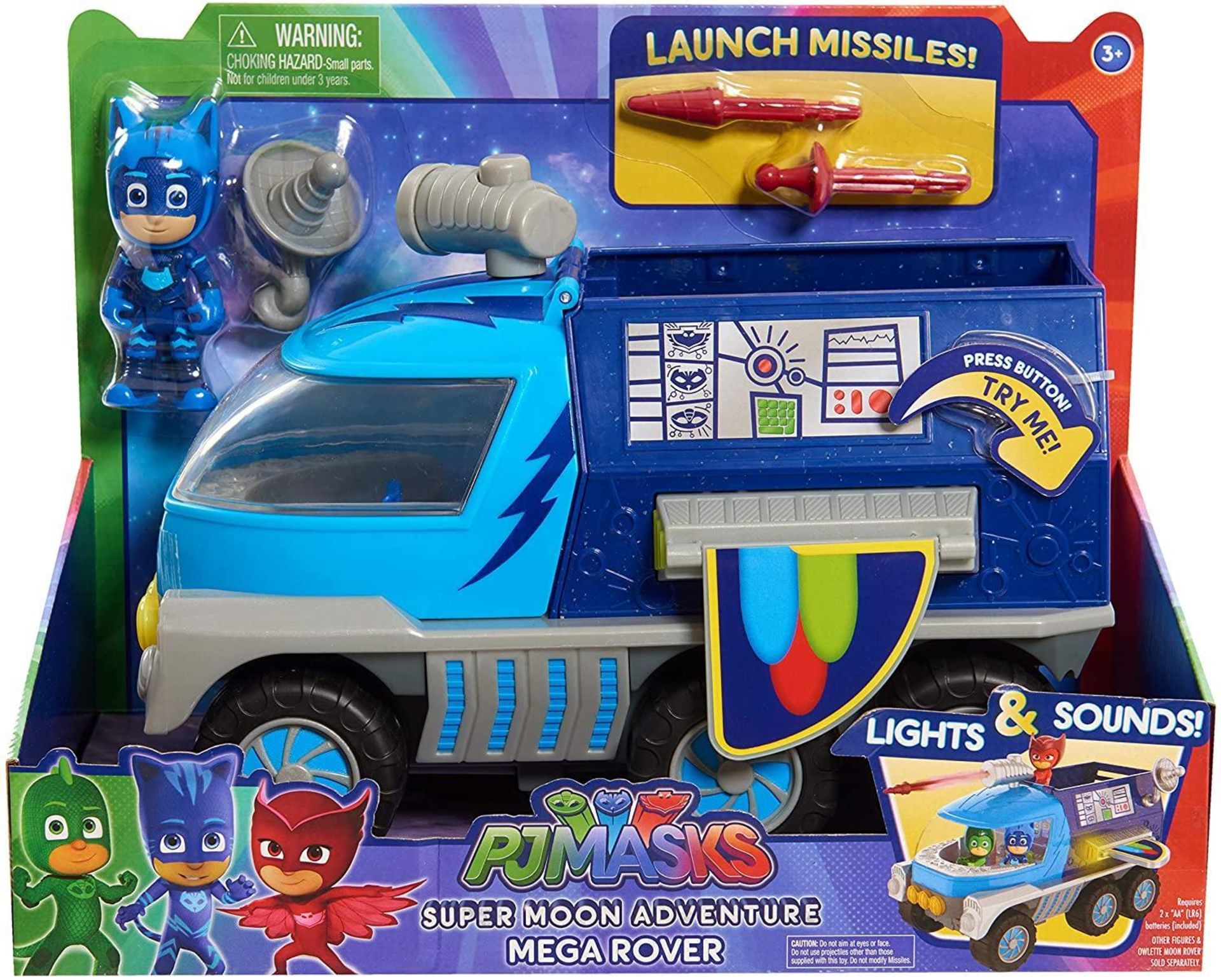 PJMasks Super Moon Adventure Mega Rover (917/0209) - £25.00 RRP