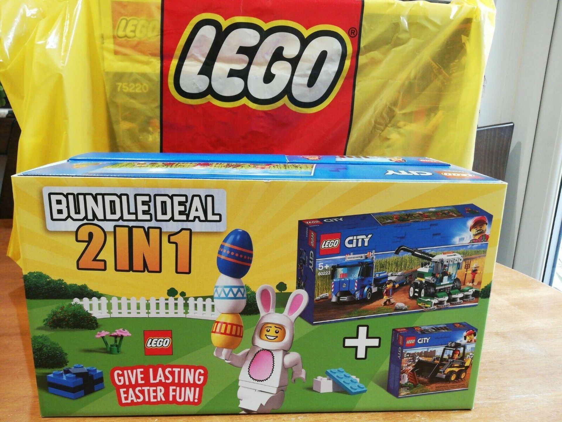 Lego City 2 in 1 Bundle, Harvester Transport and Loader Toy Truck 5+ Years £40.00 RRP