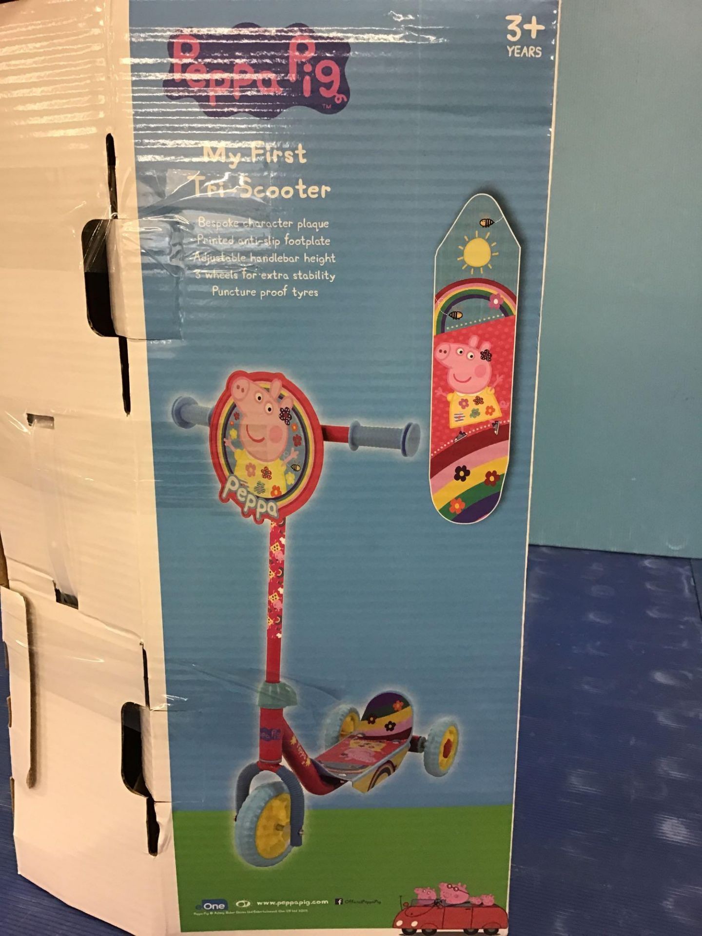 Peppa Pig Tri Scooter 867/9378 £16.99 RRP - Image 2 of 5