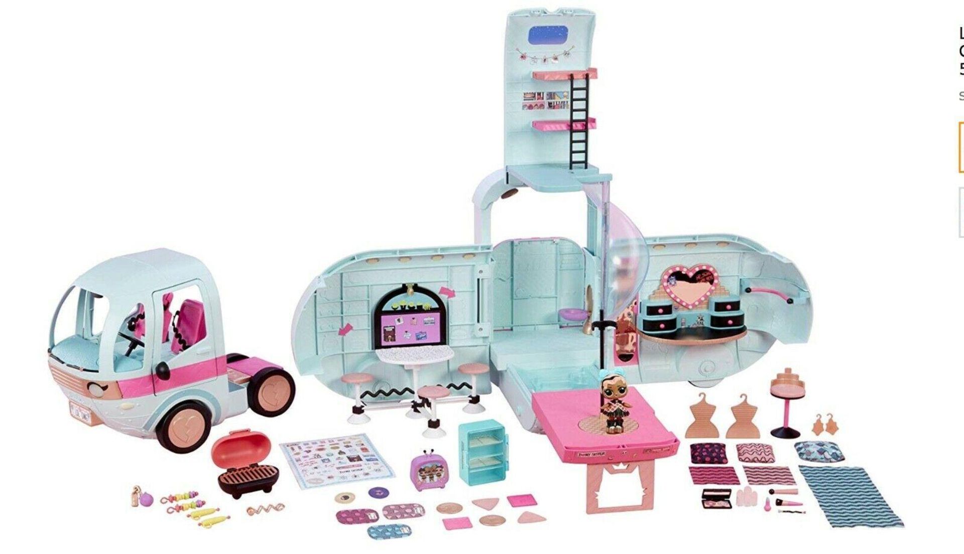 LOL Surprise 2-in-1 Glamper Fashion Camper with 55 Surprises (919/7251) - £100.00 RRP