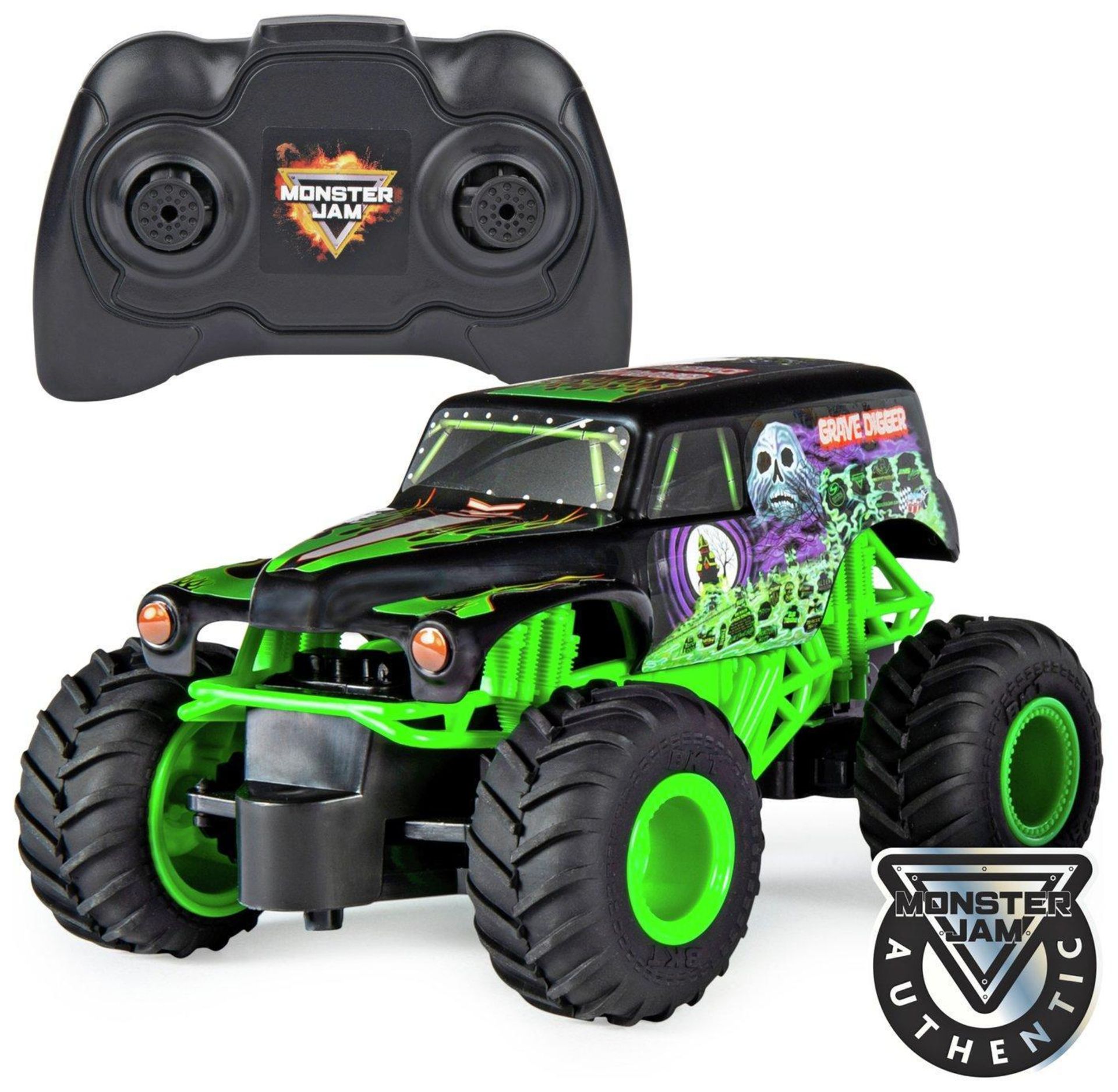 Monster Jam Radio Controlled Grave Digger 1:24 Scale, £20.00 RRP