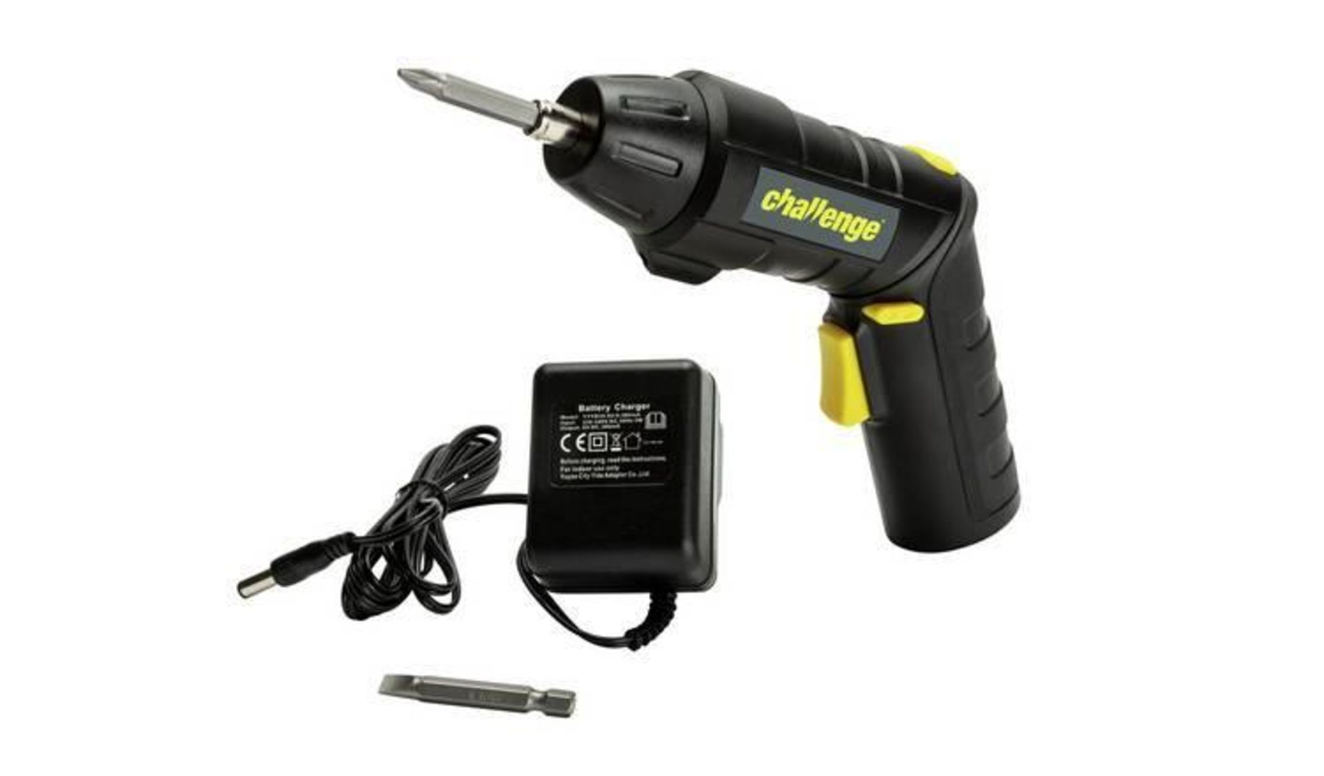 Challenge Cordless Screwdriver - 3.6V (220/5614) - £10.00 RRP