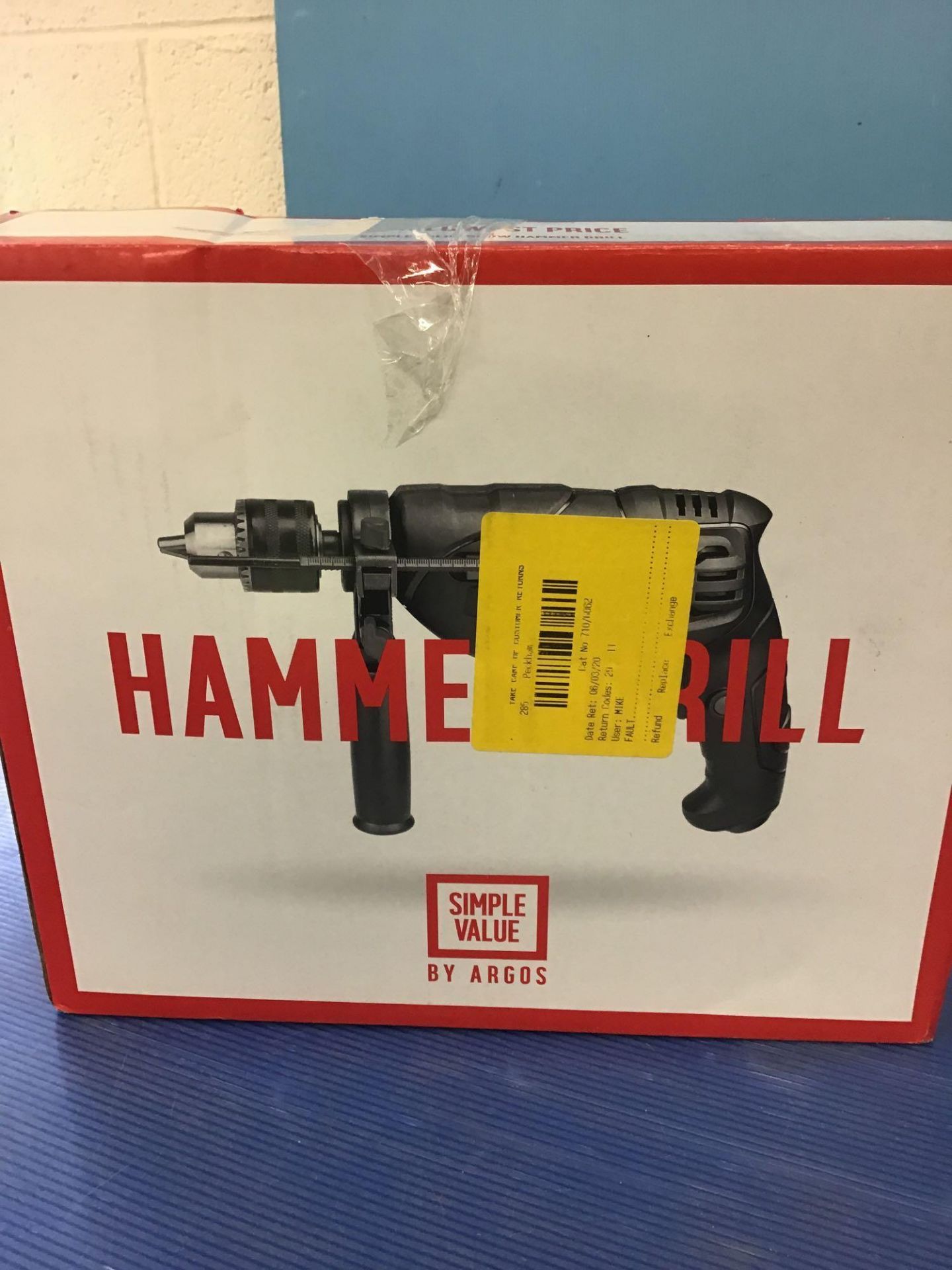 Simple Value Corded Hammer Drill - 500W (710/6062) - £12.00 RRP - Image 3 of 5