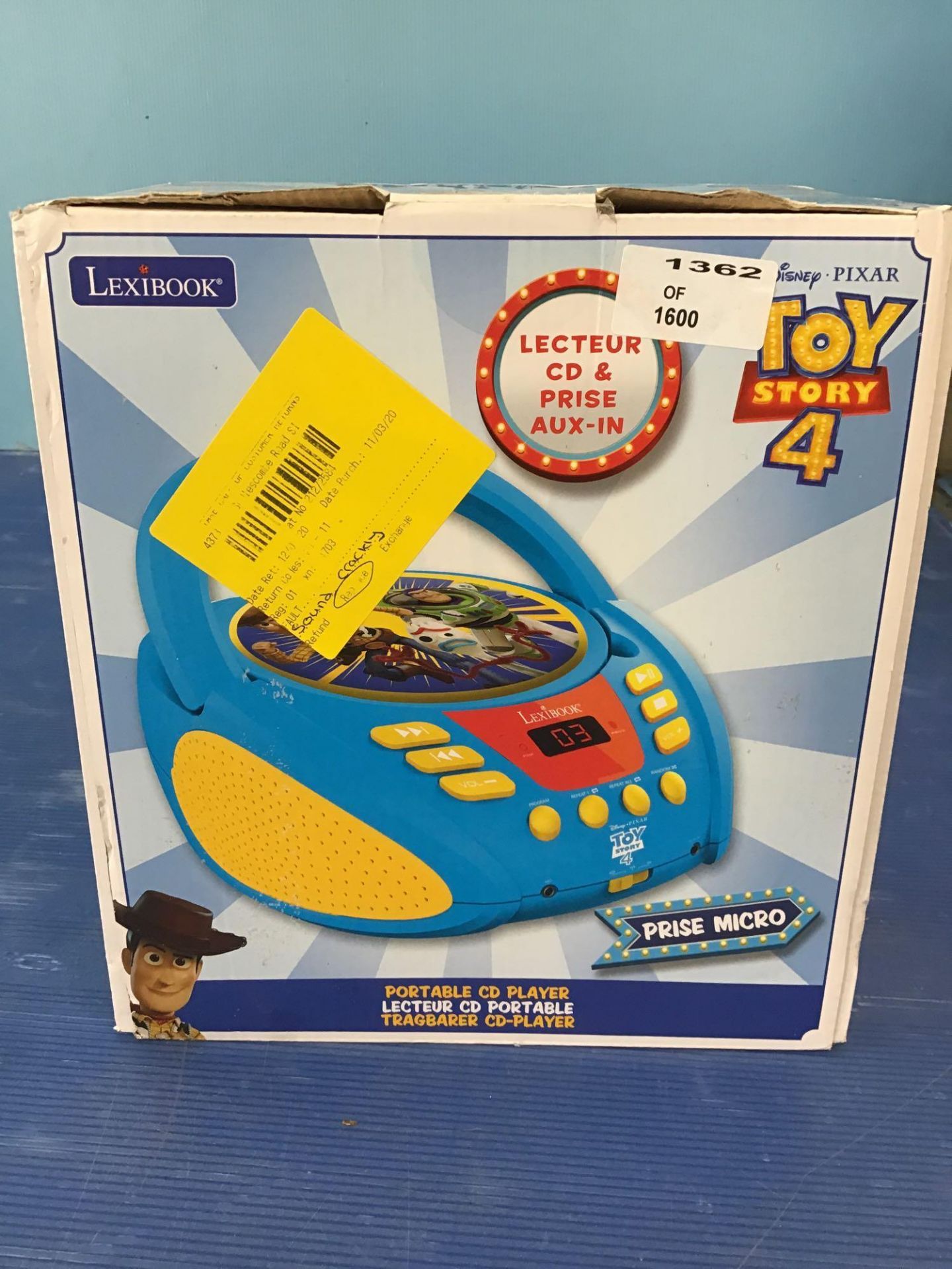 Toy Story 4 Boombox (212/2584) - £39.99 RRP - Image 3 of 5