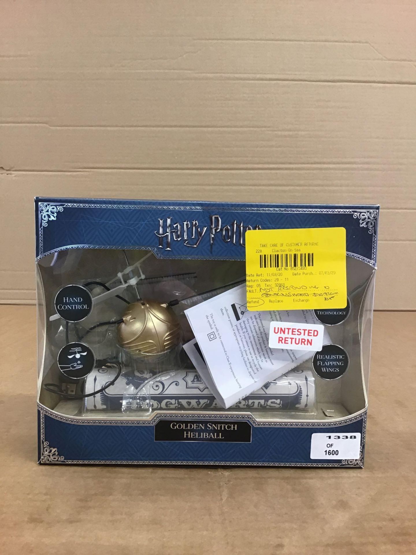 Harry Potter Flying Snitch (852/3493) - £25.00 RRP - Image 2 of 5