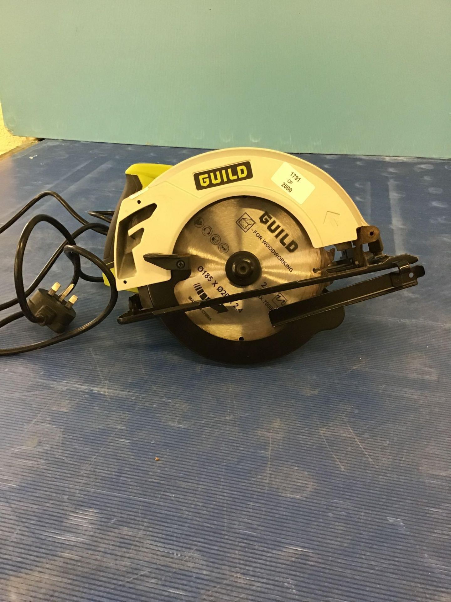 Guild 185mm Circular Saw - 1400W, £50.00 RRP - Image 2 of 6