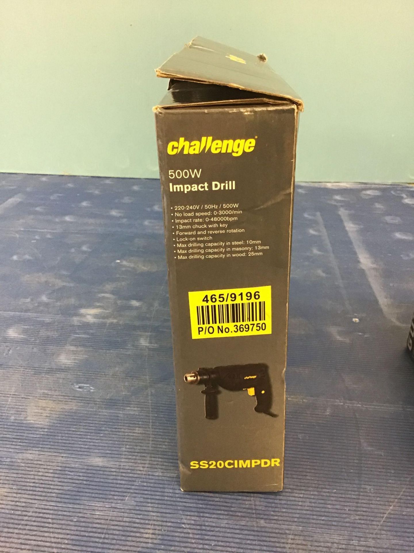 Challenge Corded Impact Drill - 500W, £15.00 RRP - Image 2 of 6