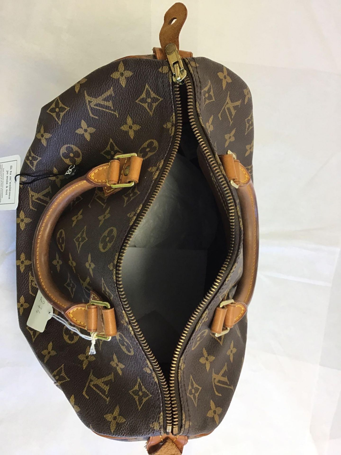 Louis Vuitton Brown Speedy Handbag - Image 13 of 15