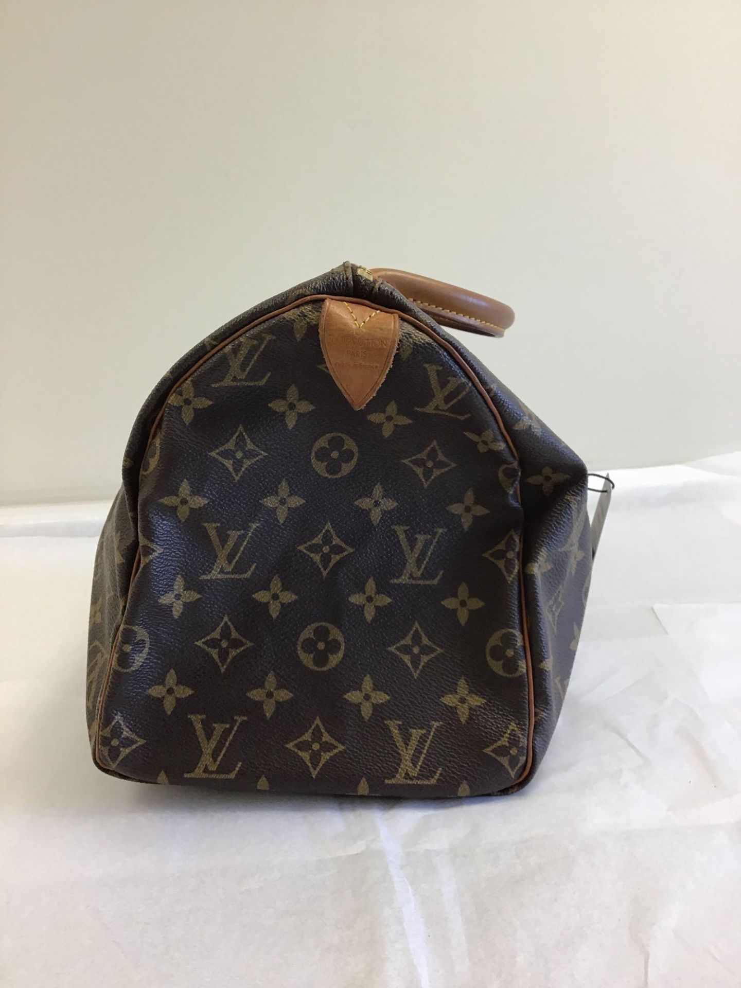 Louis Vuitton Brown Speedy Handbag - Image 11 of 15