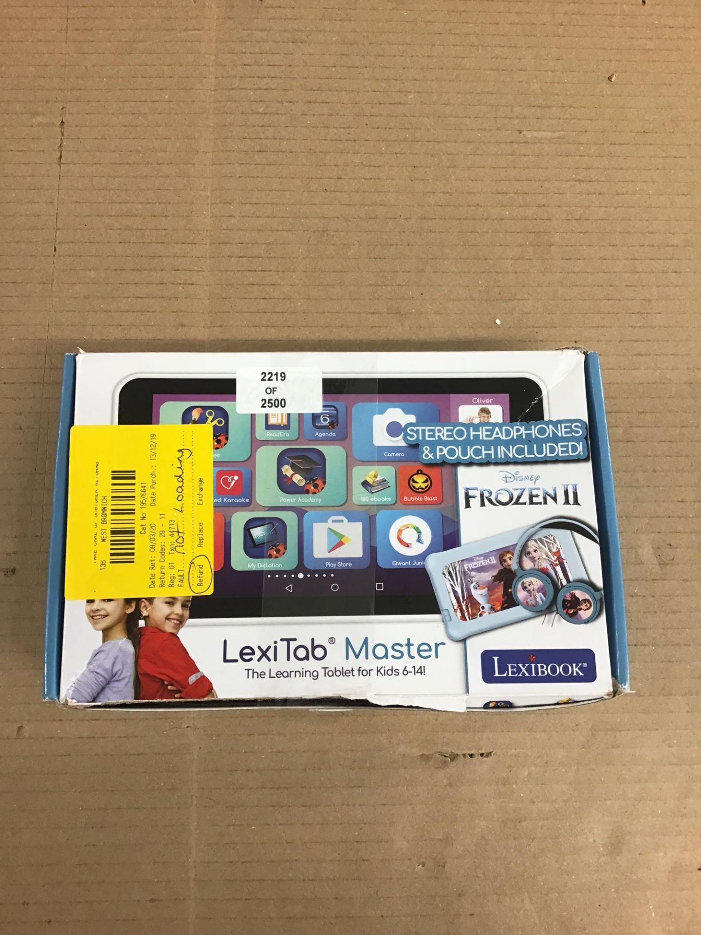 LexiTab Master with Frozen Pouch and Headphones, £80.00 RRP - Image 3 of 5
