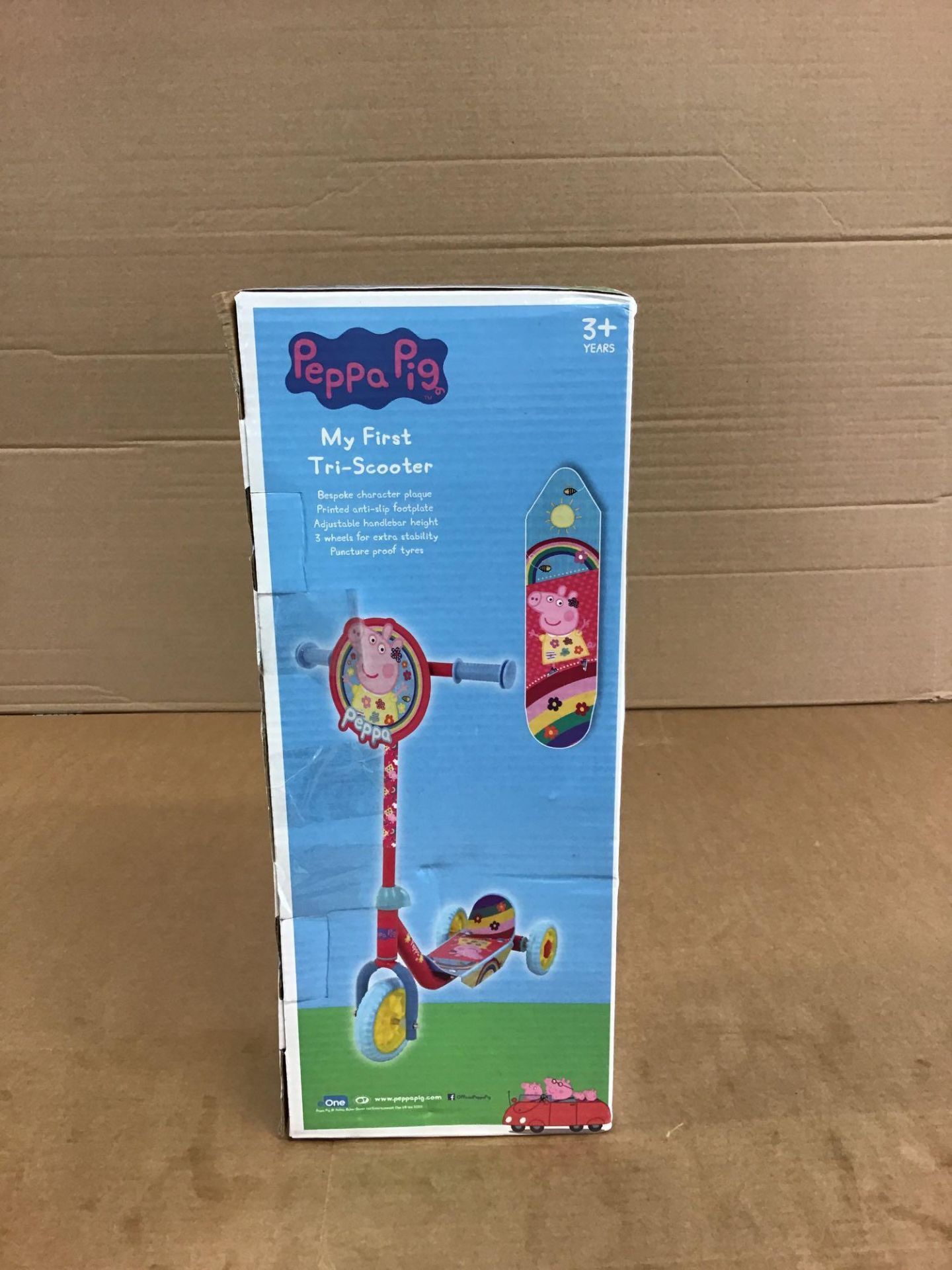 Peppa Pig Tri Scooter (867/9378) - £16.99 RRP - Image 3 of 5