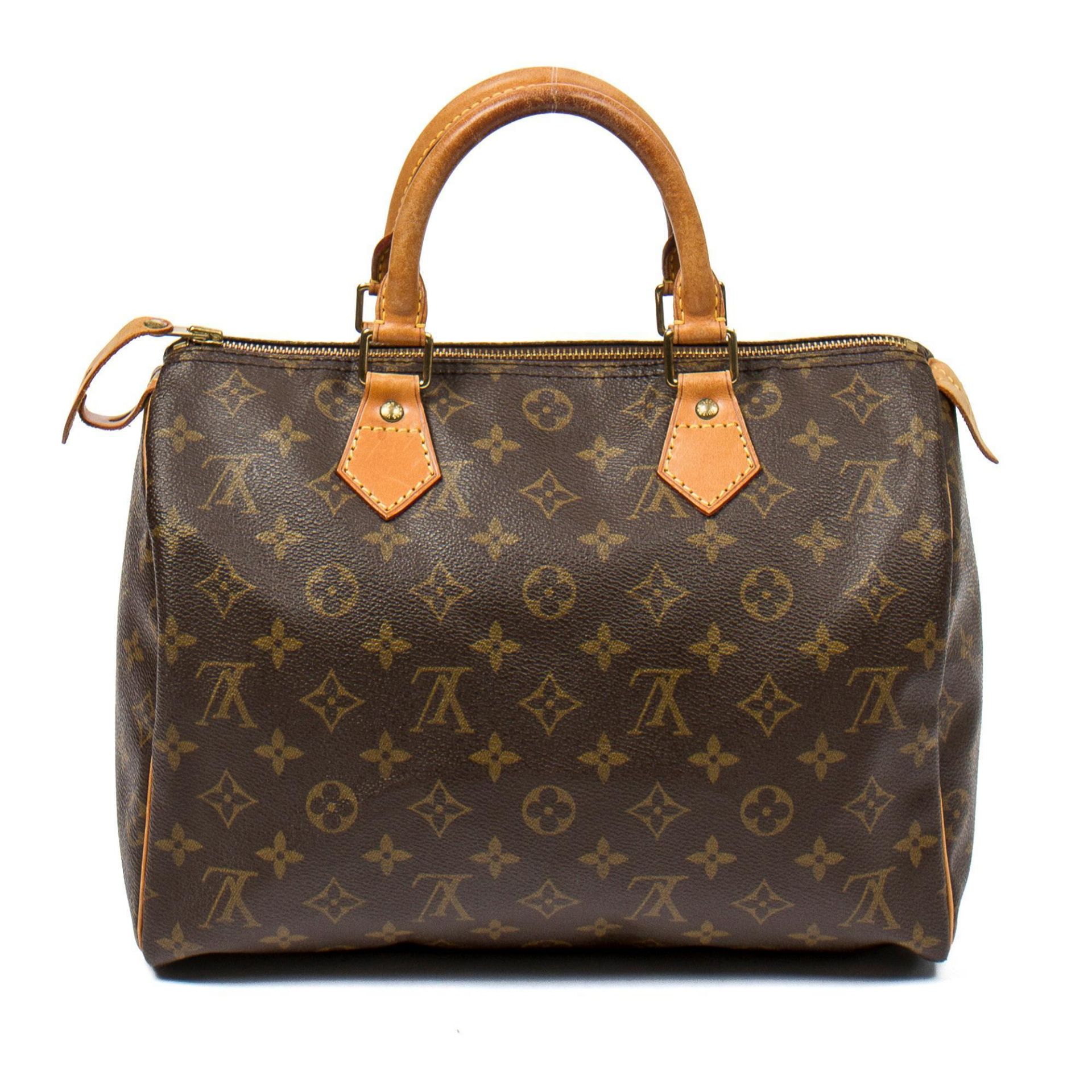 Louis Vuitton Brown Speedy Handbag - Image 15 of 15