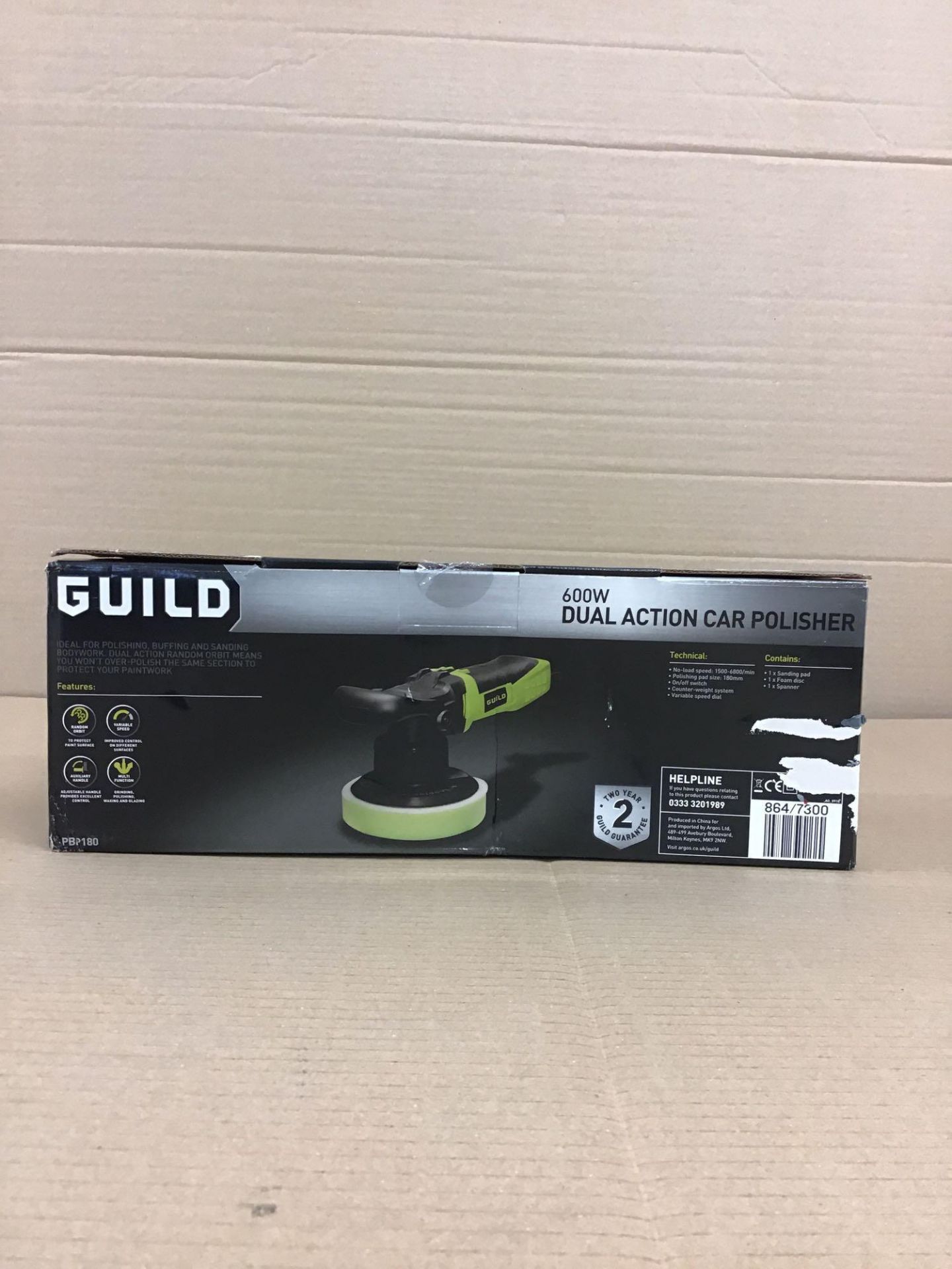 Guild Dual Action Car Polisher (864/7300) - £50.00 RRP - Image 3 of 5