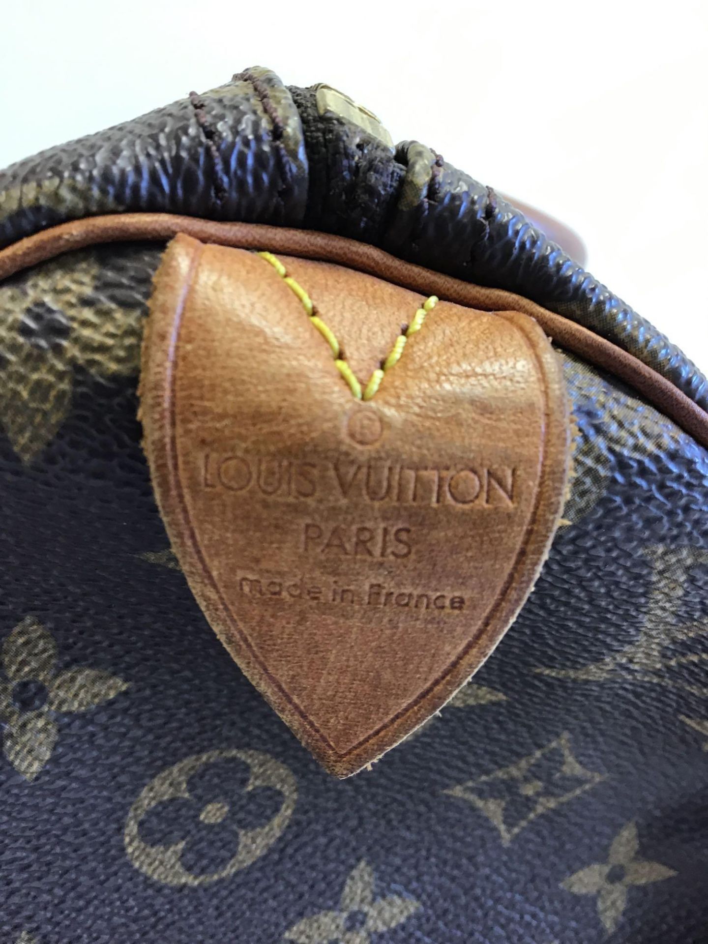 Louis Vuitton Brown Speedy Handbag - Image 10 of 15