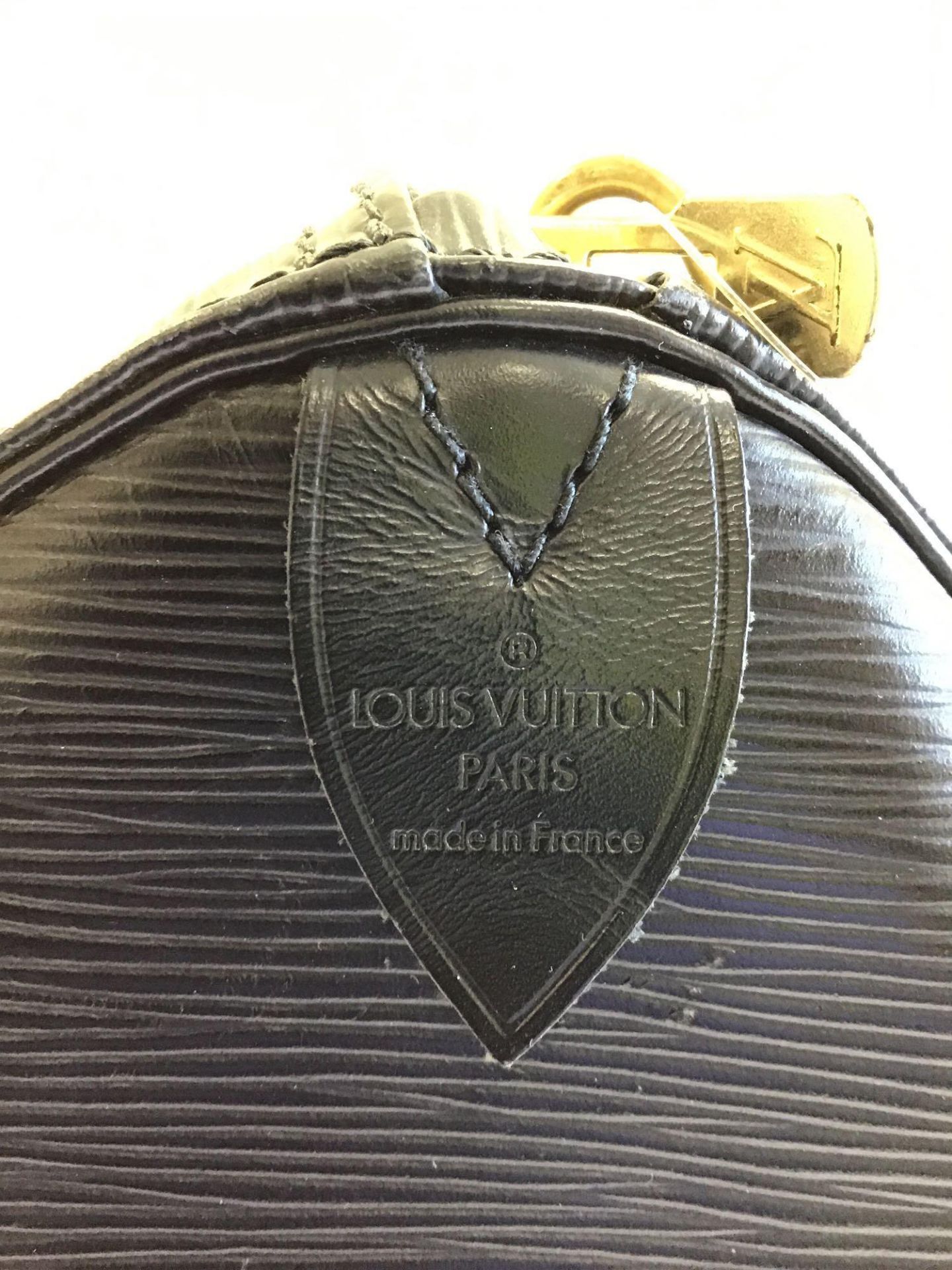 Louis Vuitton Black Keepall Travel Bag - Image 5 of 12