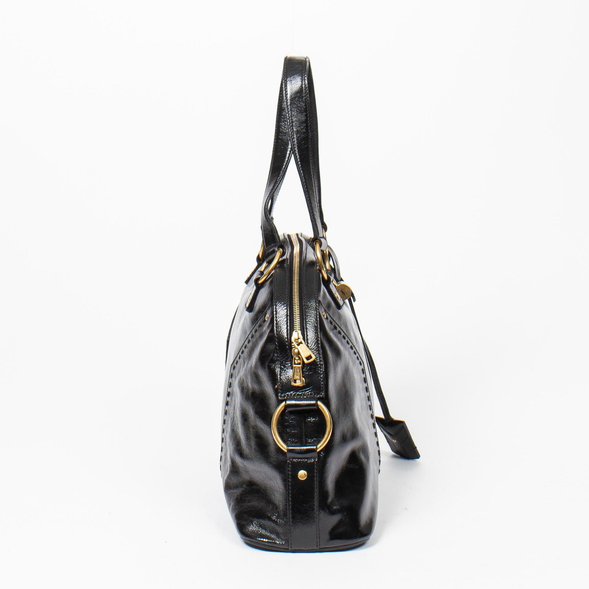 Yves St-Laurent Black Muse 1 Shoulder Bag - Image 3 of 17