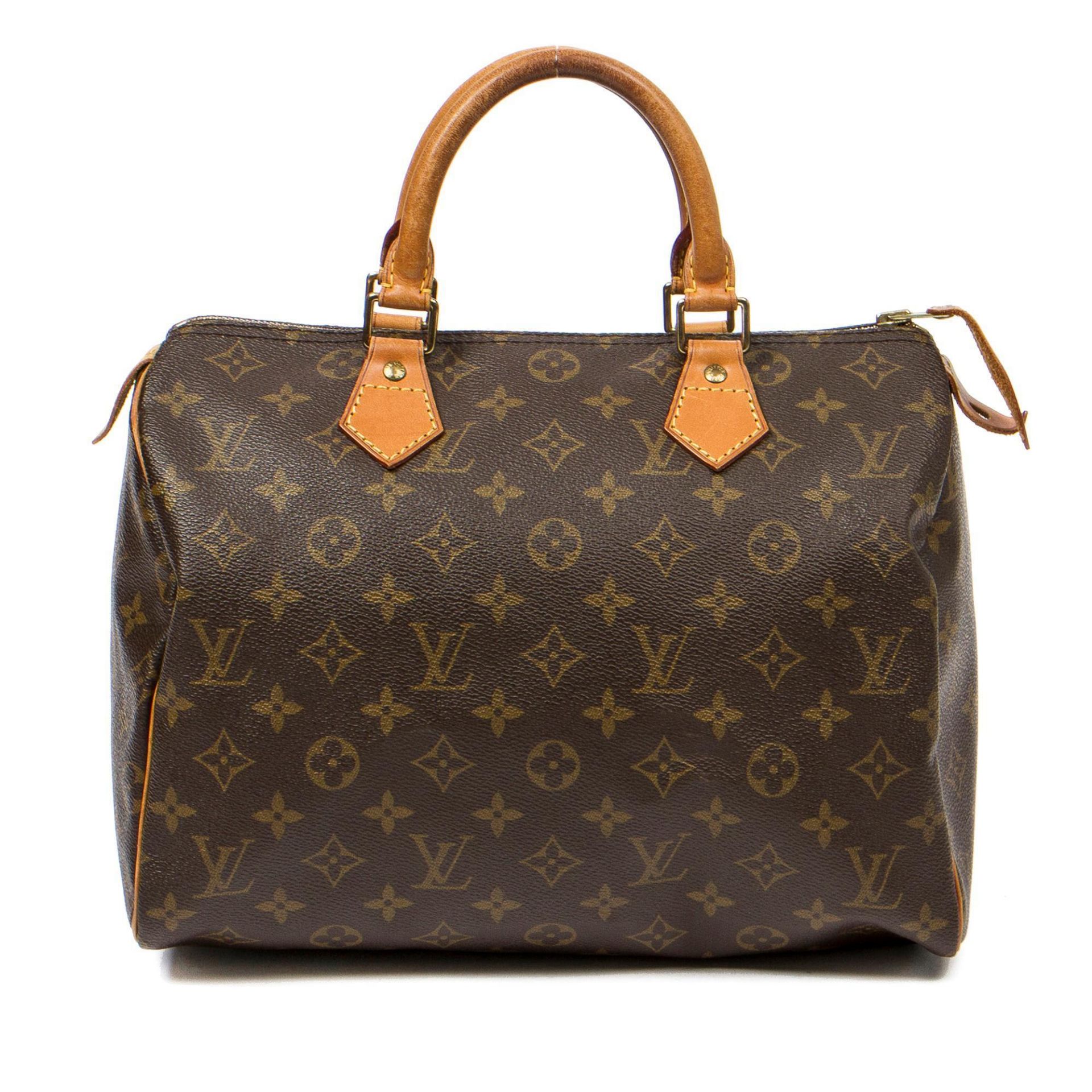 Louis Vuitton Brown Speedy Handbag - Image 2 of 15