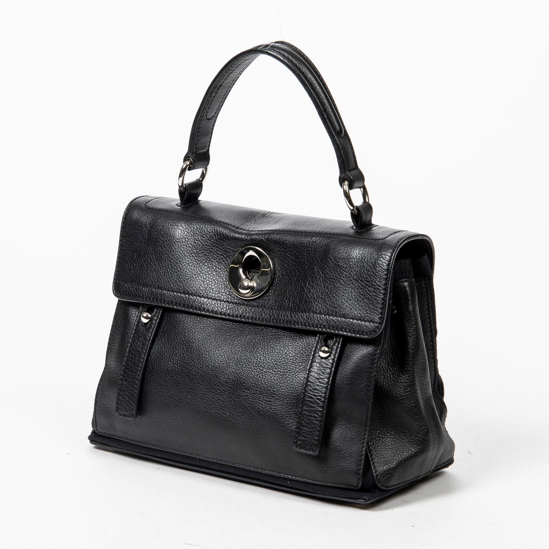 Yves St-Laurent Black Muse 2 Shoulder Bag