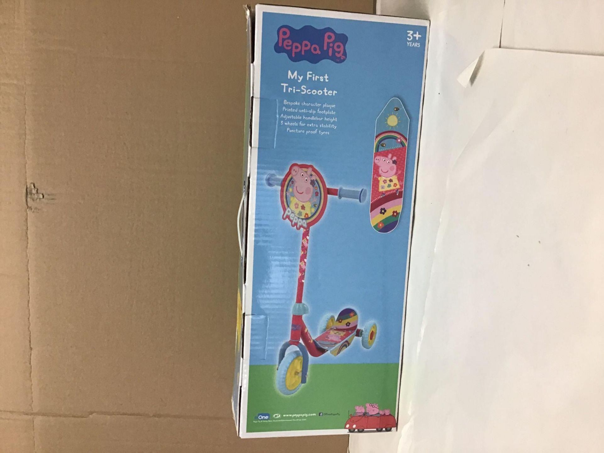 Peppa Pig Tri Scooter (867/9378) - £16.99 RRP - Image 3 of 5