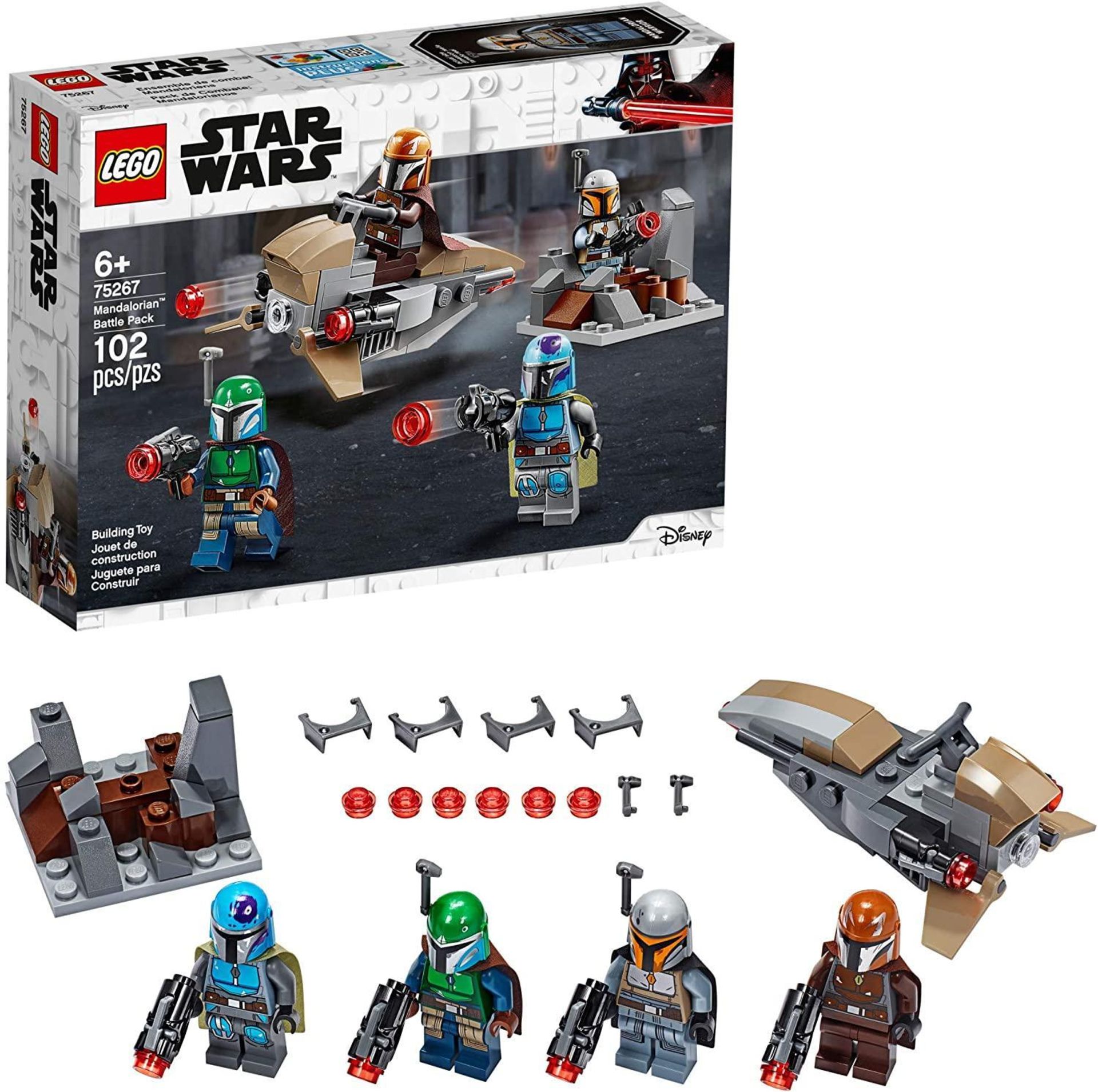 LEGO Star Wars Mandalorian Battle Pack Building Set - 75267, £13.00 RRP