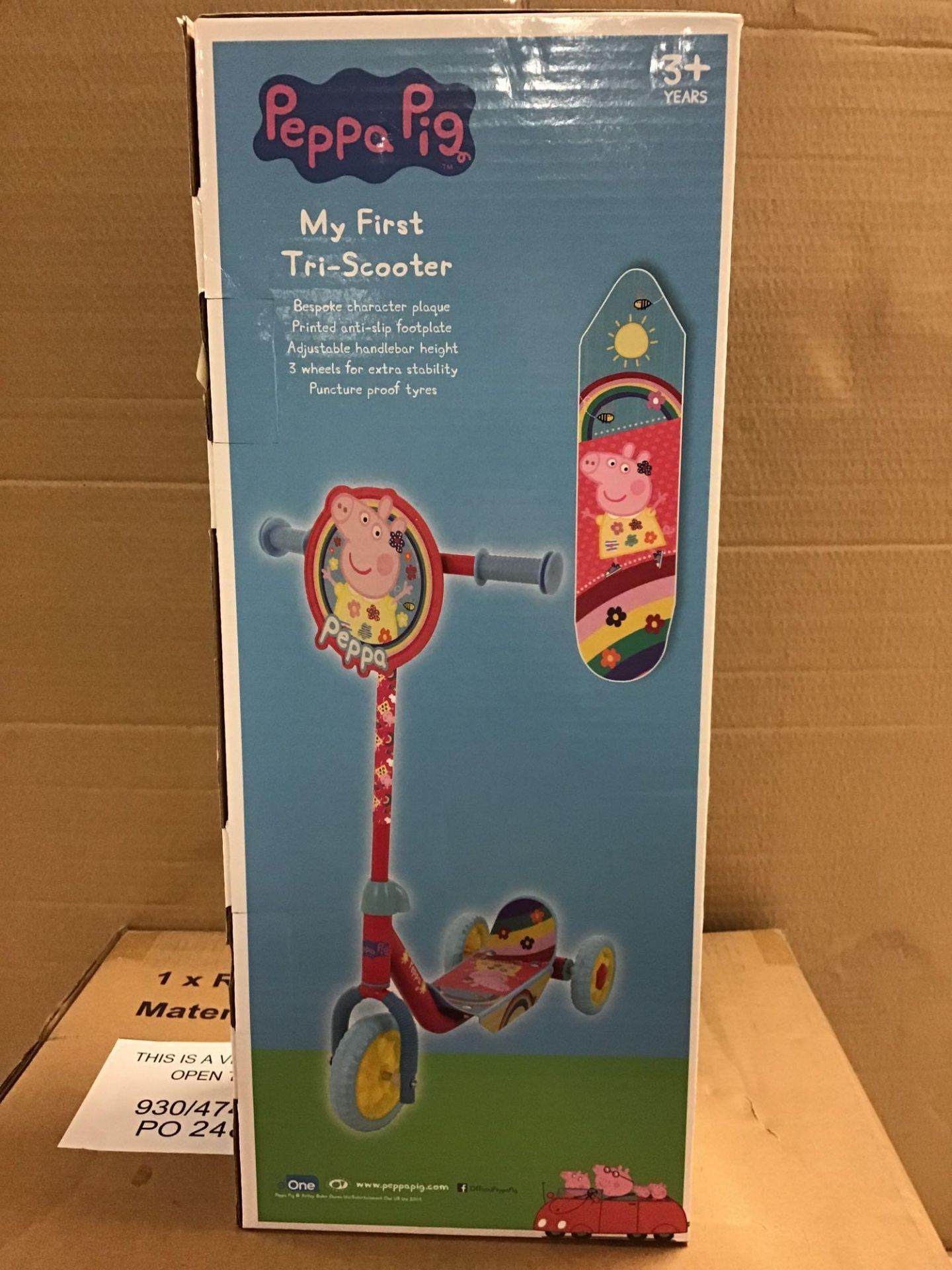 Peppa Pig Tri Scooter, £19.99 RRP - Image 3 of 5