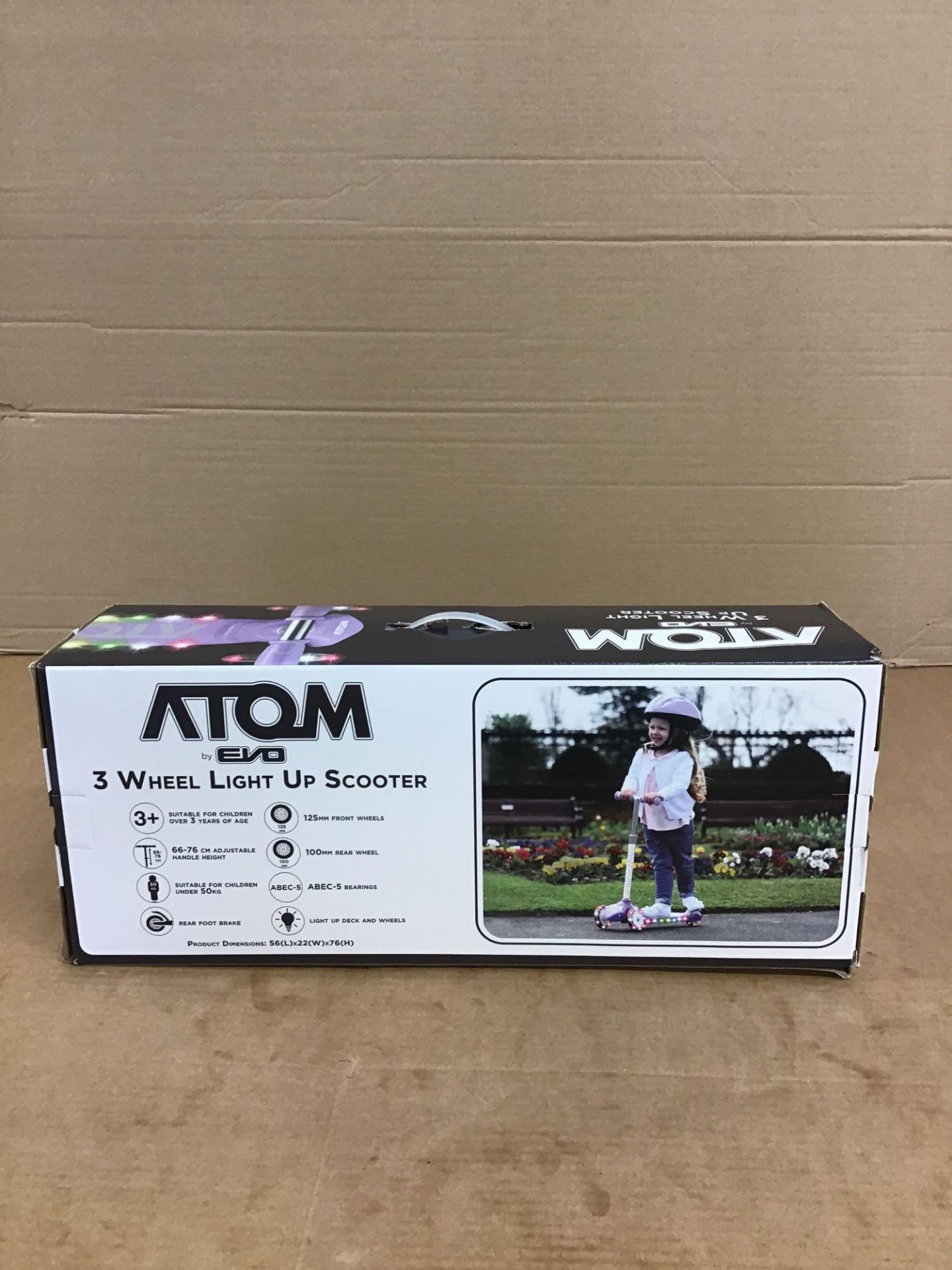 Atom Light Up Tri Scooter, £24.99 RRP - Image 3 of 6