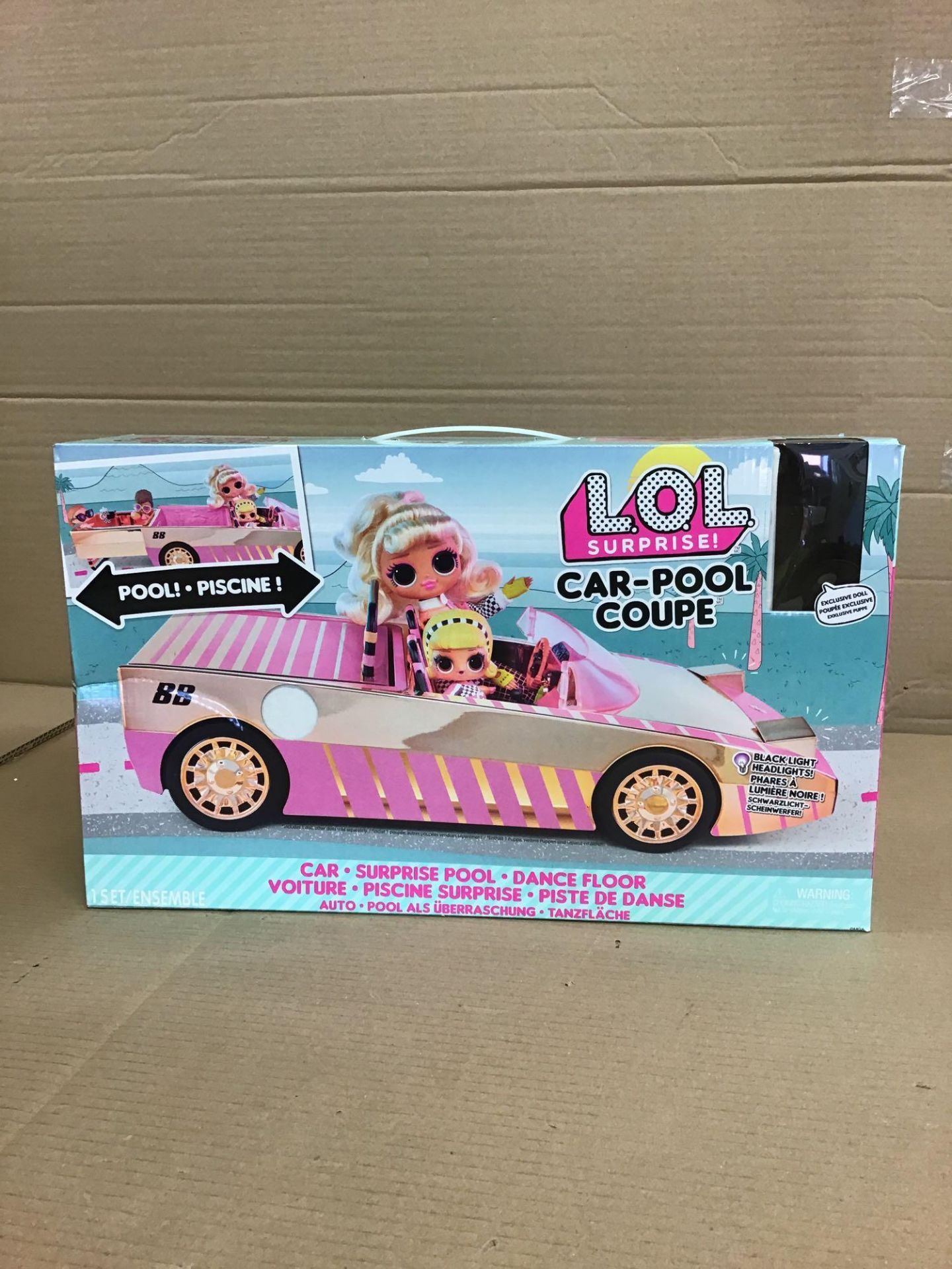 LOL Surprise! Car Pool Coupe with Exclusive Doll, £35.00 RRP - Image 2 of 5