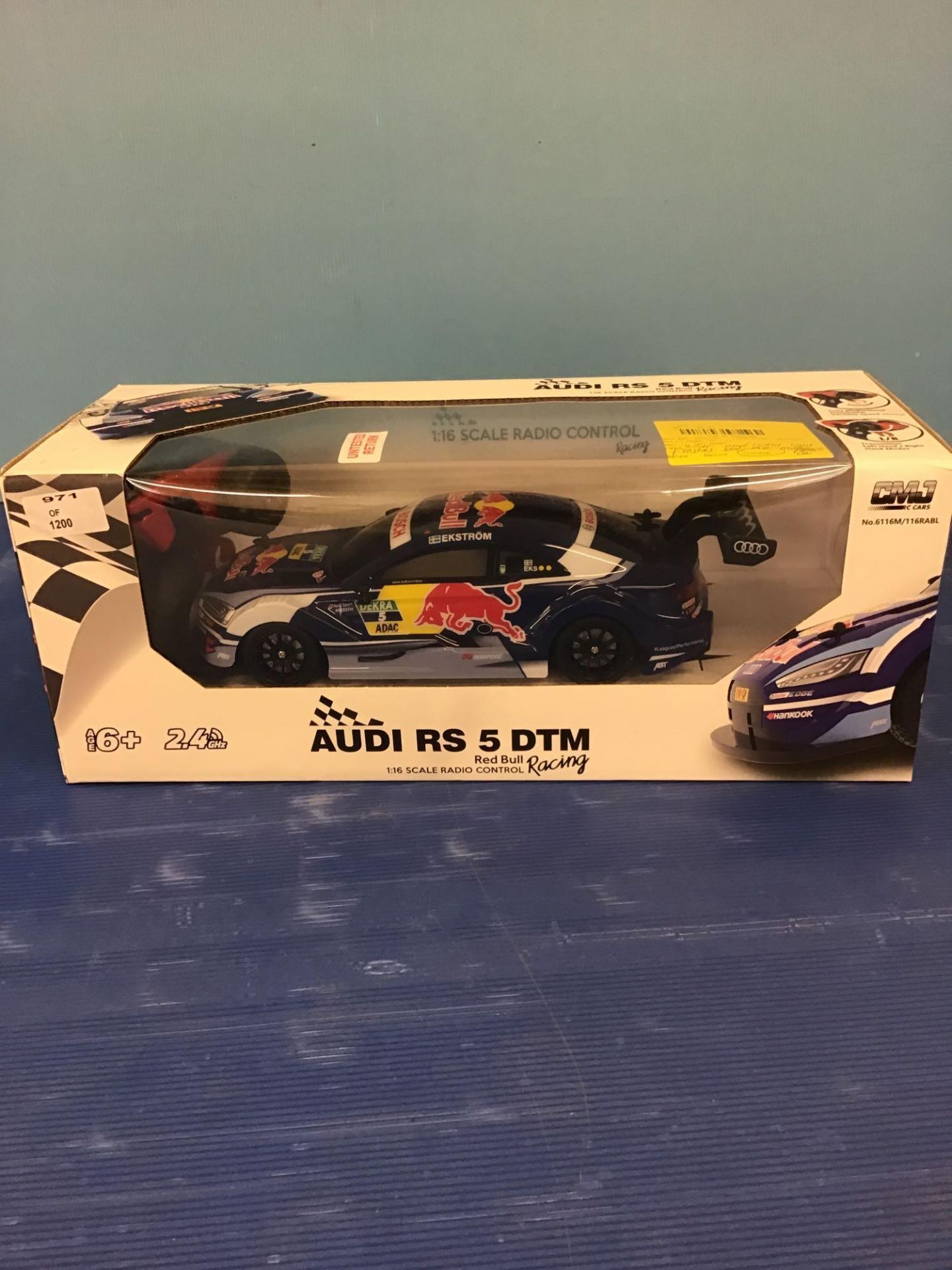 Radio Controlled Audi RS 5 DTM Scale 1:16 - Blue 2.4GHZ £18.00 RRP - Image 2 of 5