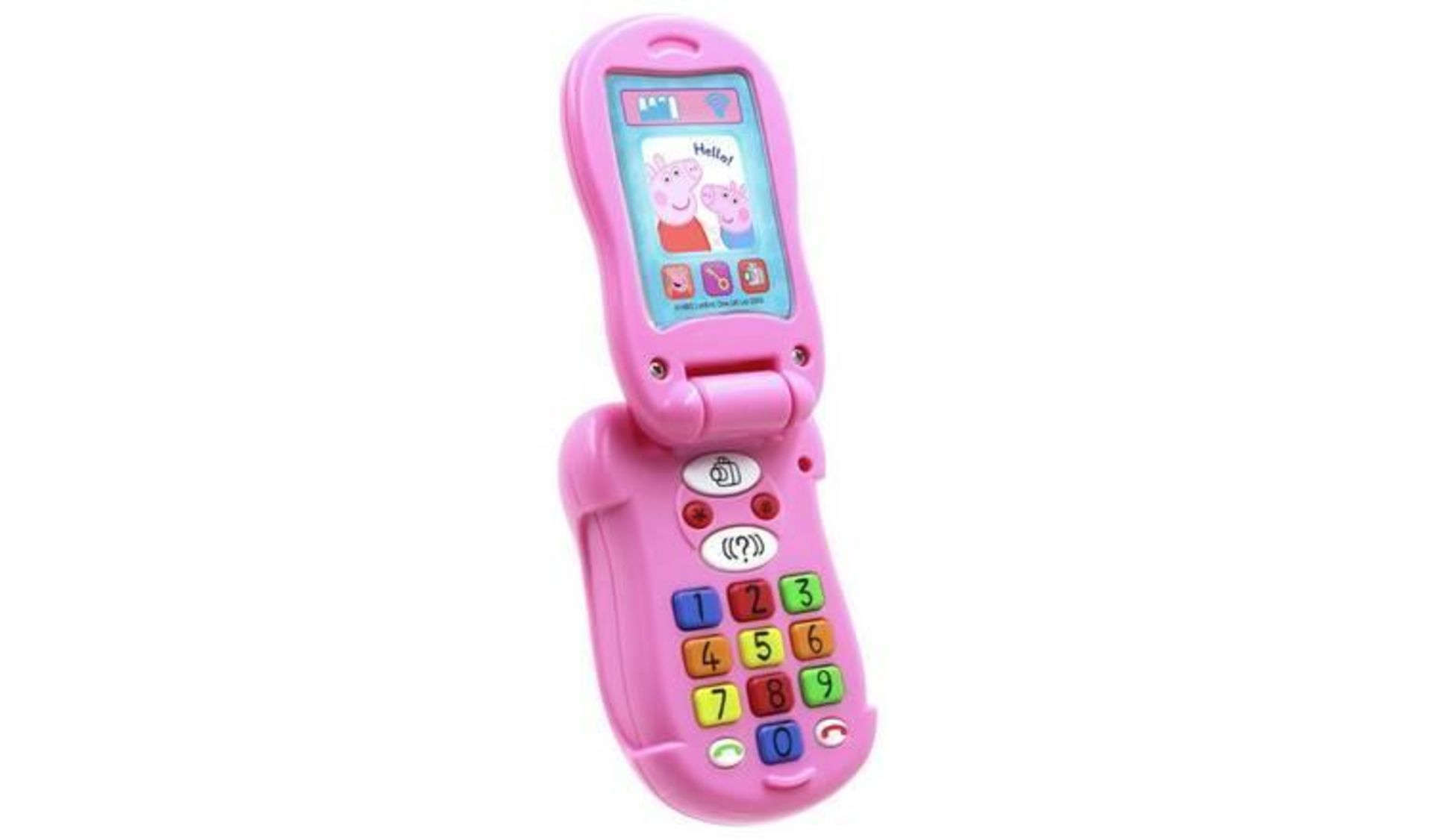 Peppa's Flip and Learn Phone 436/8528 £10.00 RRP