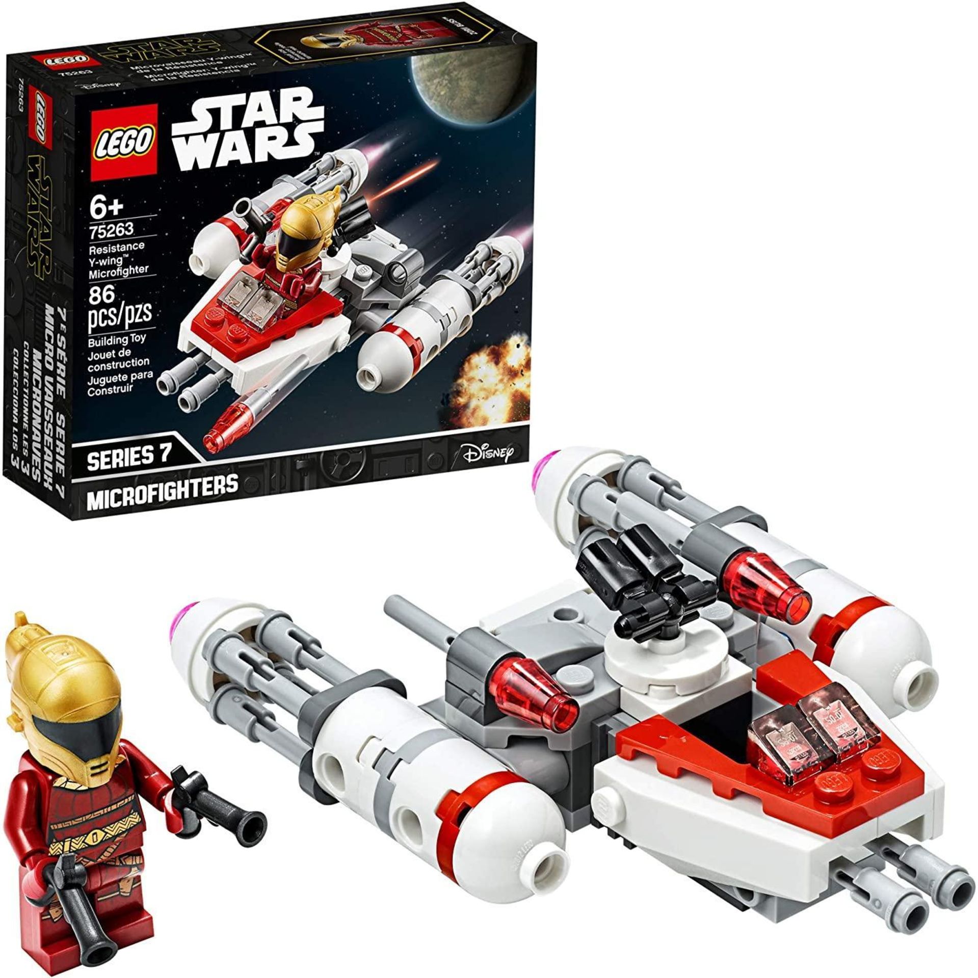 LEGO Star Wars Resistance Y-wing Microfighter Set - 75263, £9.00 RRP