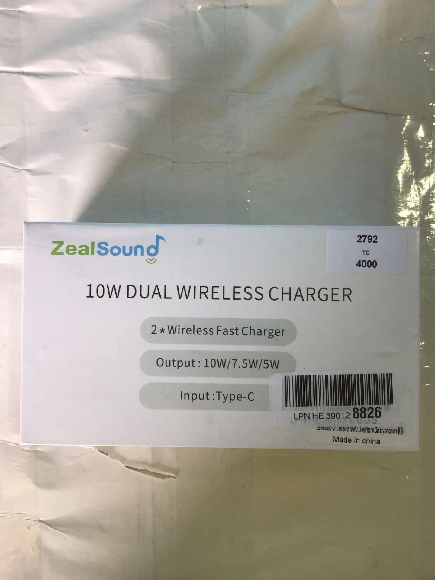 Zealsound Dual Fast Wireless Charging Pad, Aluminum 5 Coils Wireless Charger £36.99 RRP - Image 2 of 5