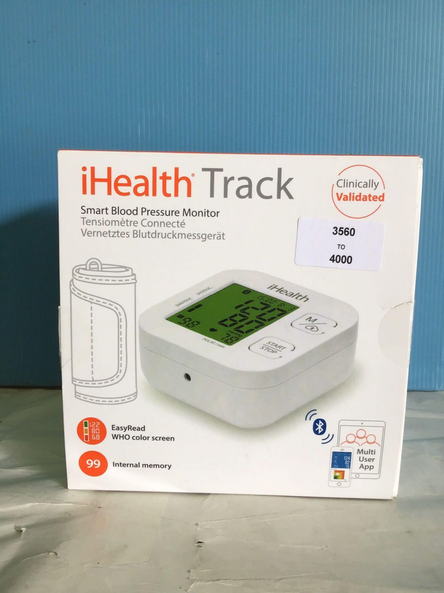 Connected Blood Pressure Monitor – iHealth Track - Image 2 of 5