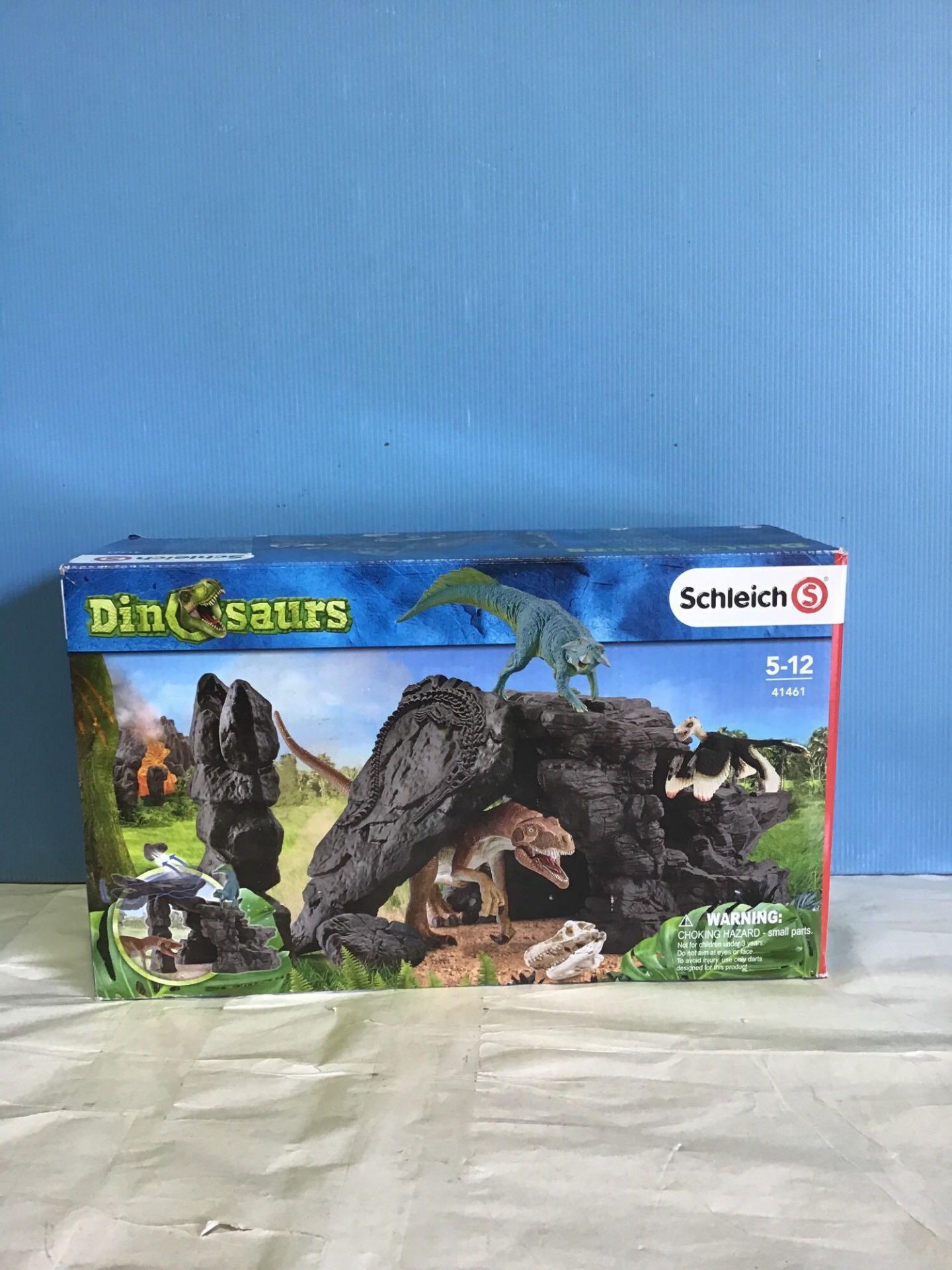 Schleich Dinosaurs 41461 Dino set with Cave £44.99 RRP - Image 3 of 5