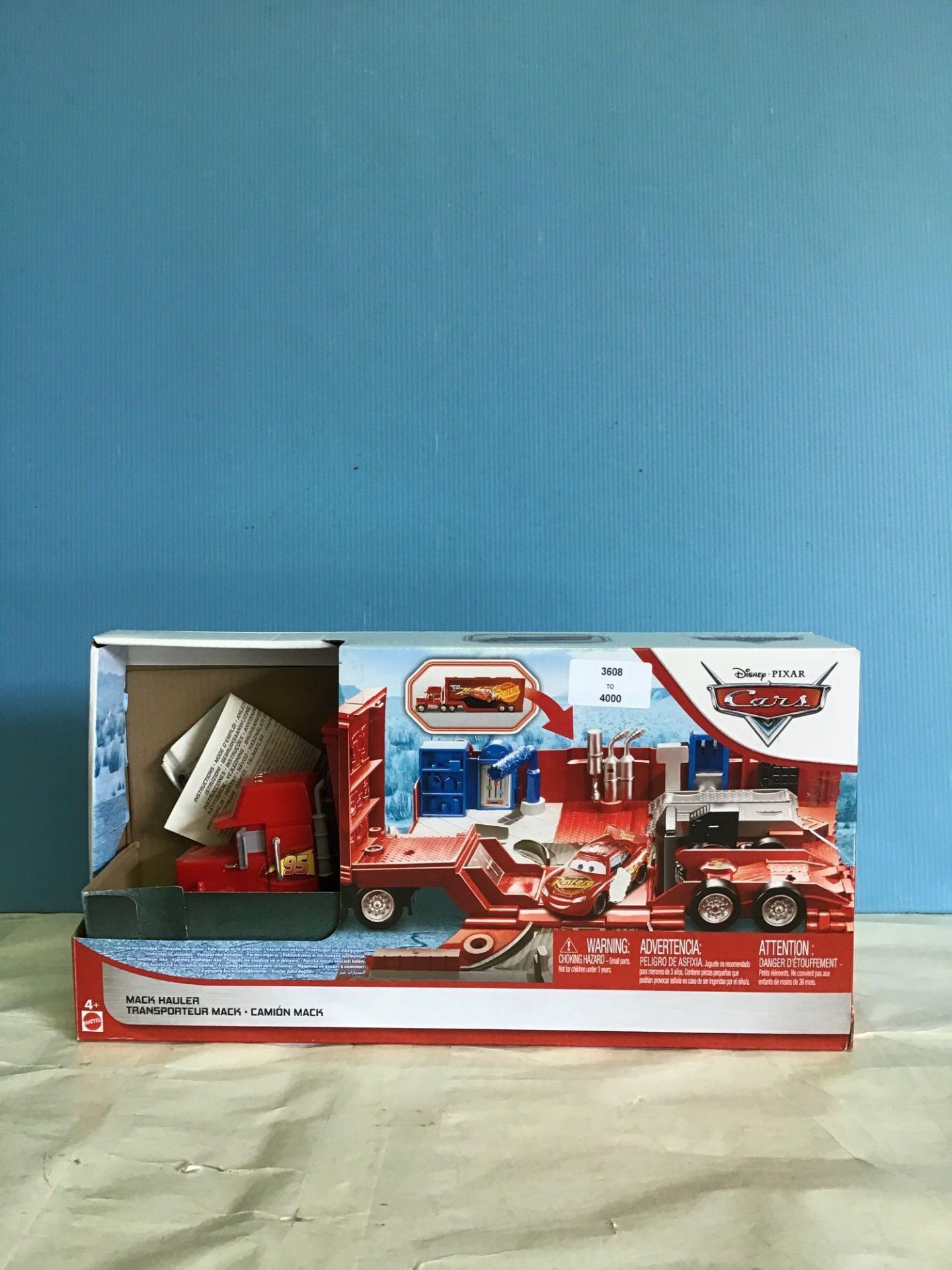 Cars Disney/Pixar Mack Hauler Truck and Transporter Playset Kids Toy - Image 2 of 5