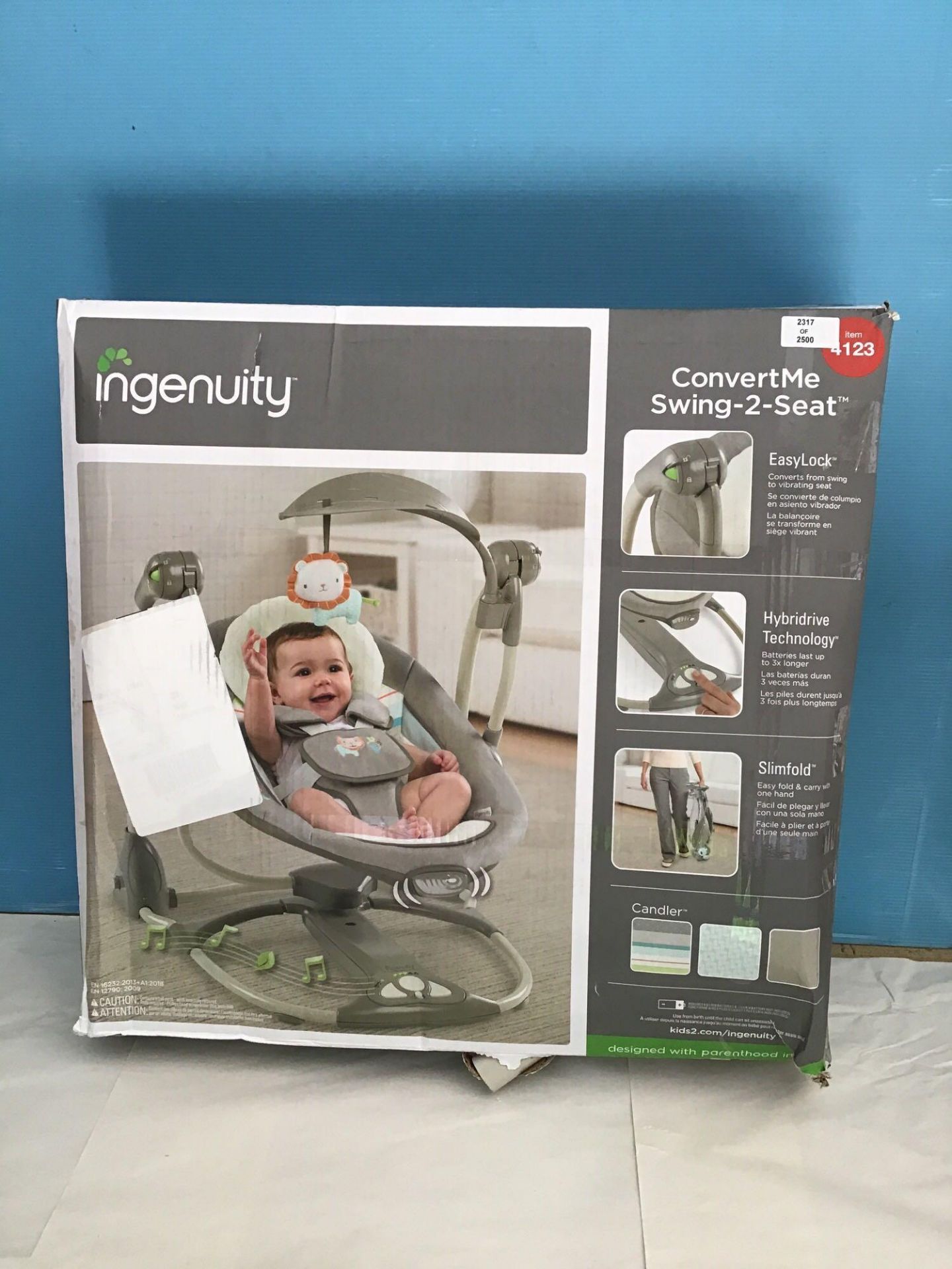 Ingenuity, ConvertMe Swing-2-Seat - Candler £82.08 RRP - Image 2 of 5