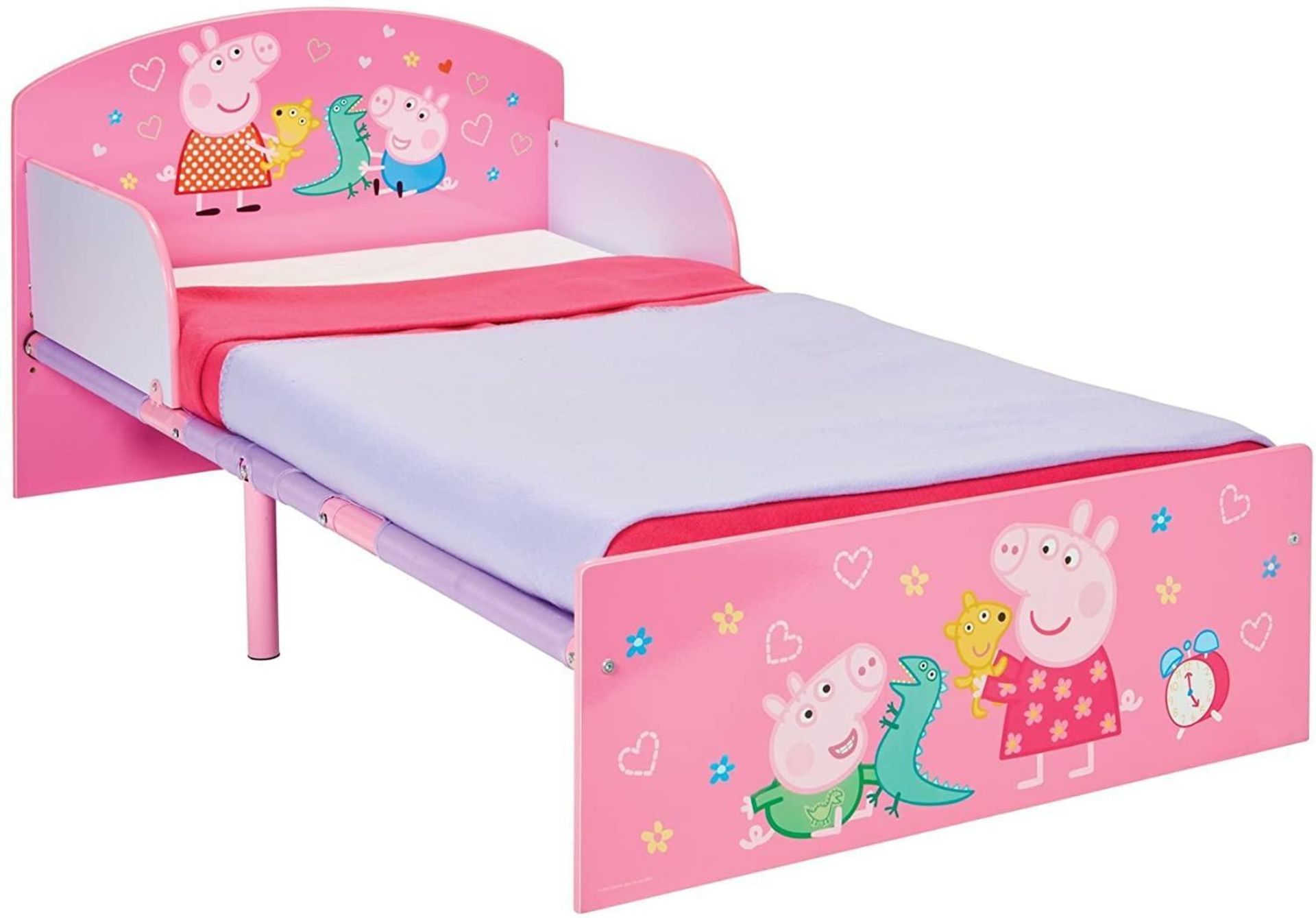 Peppa Pig Kids Toddler Bed by HelloHome £72.99 RRP