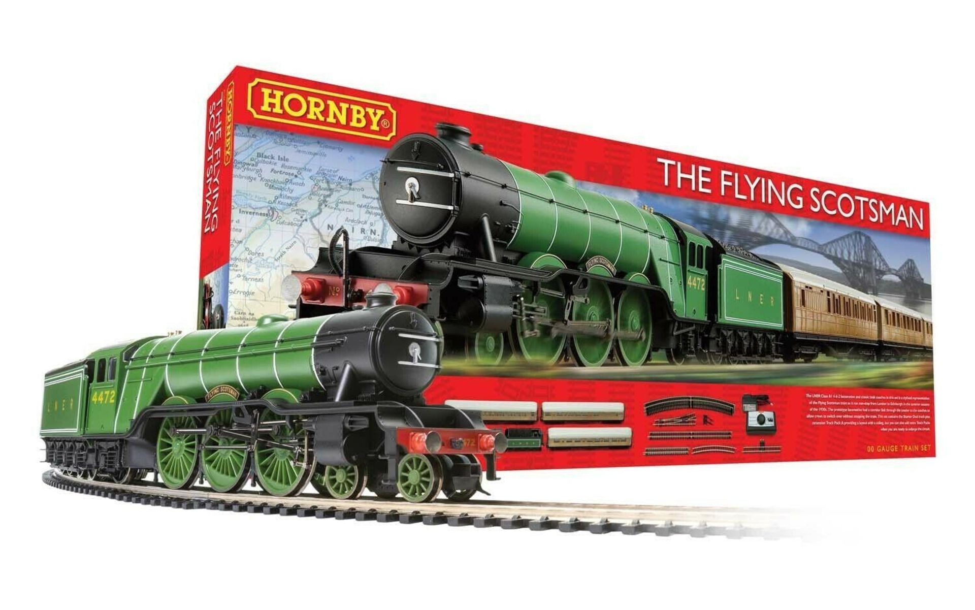 Hornby Flying Scotsman 00 Gauge Electric Train Set