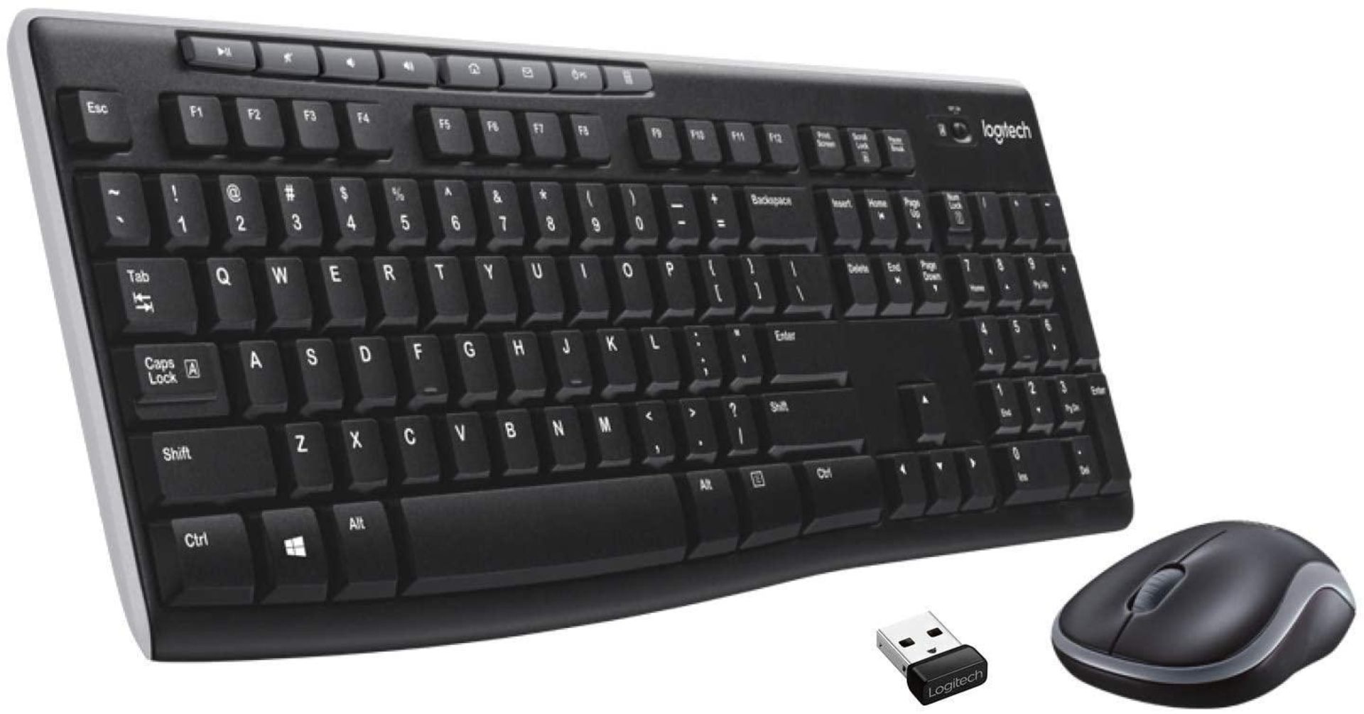 Logitech MK270 Wireless Keyboard and Mouse Combo