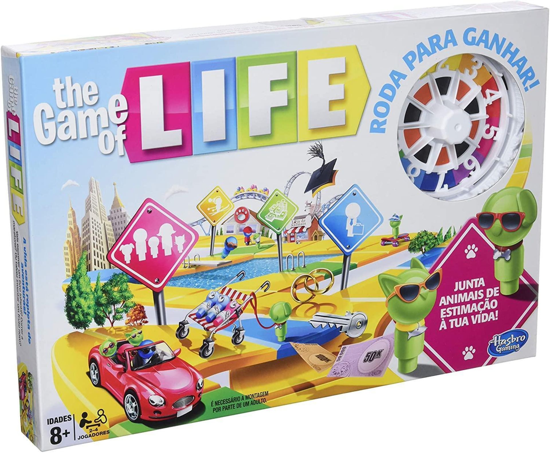 Hasbro Gaming – Game Of Life, Multicoloured (e4304190), Spanish version £33.41 RRP