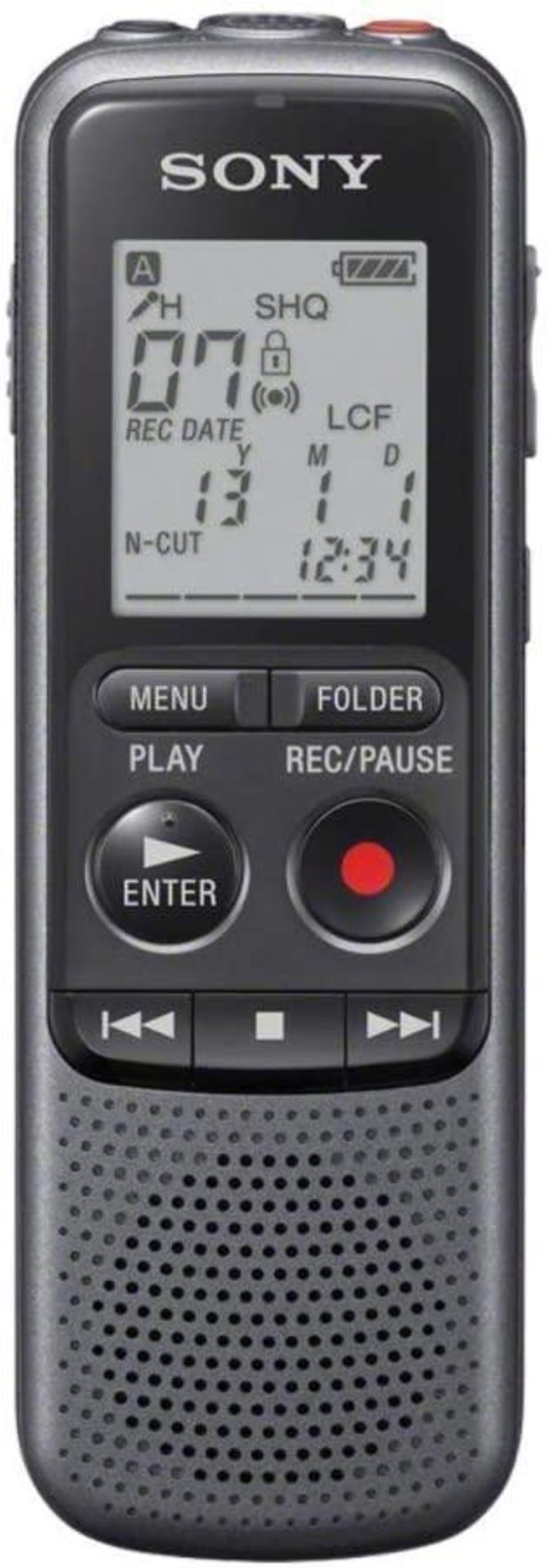 Sony ICD-PX240 High-Quality MP3 Mono Digital Voice Recorder with 4 GB Internal Memory £34.99 RRP