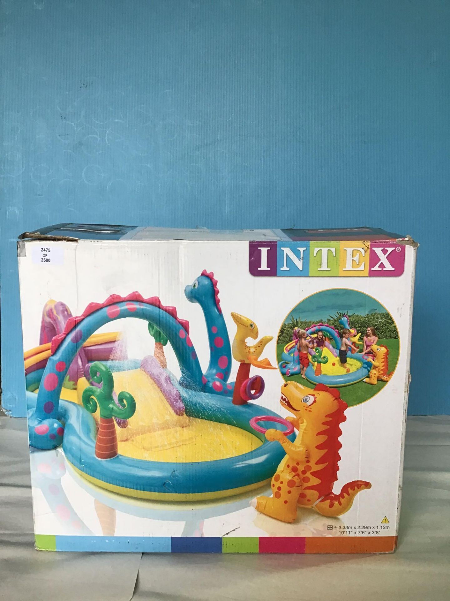 Intex Dinoland Inflatable Play Center, 131in X 90in X 44in, for Ages 3+ - £47.59 RRP - Image 2 of 5