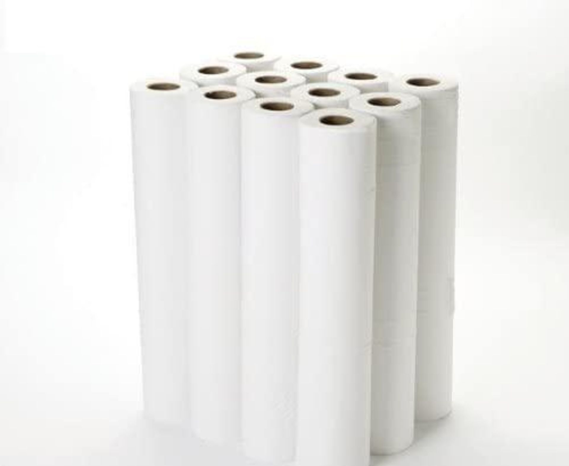 12x White Hygiene Rolls