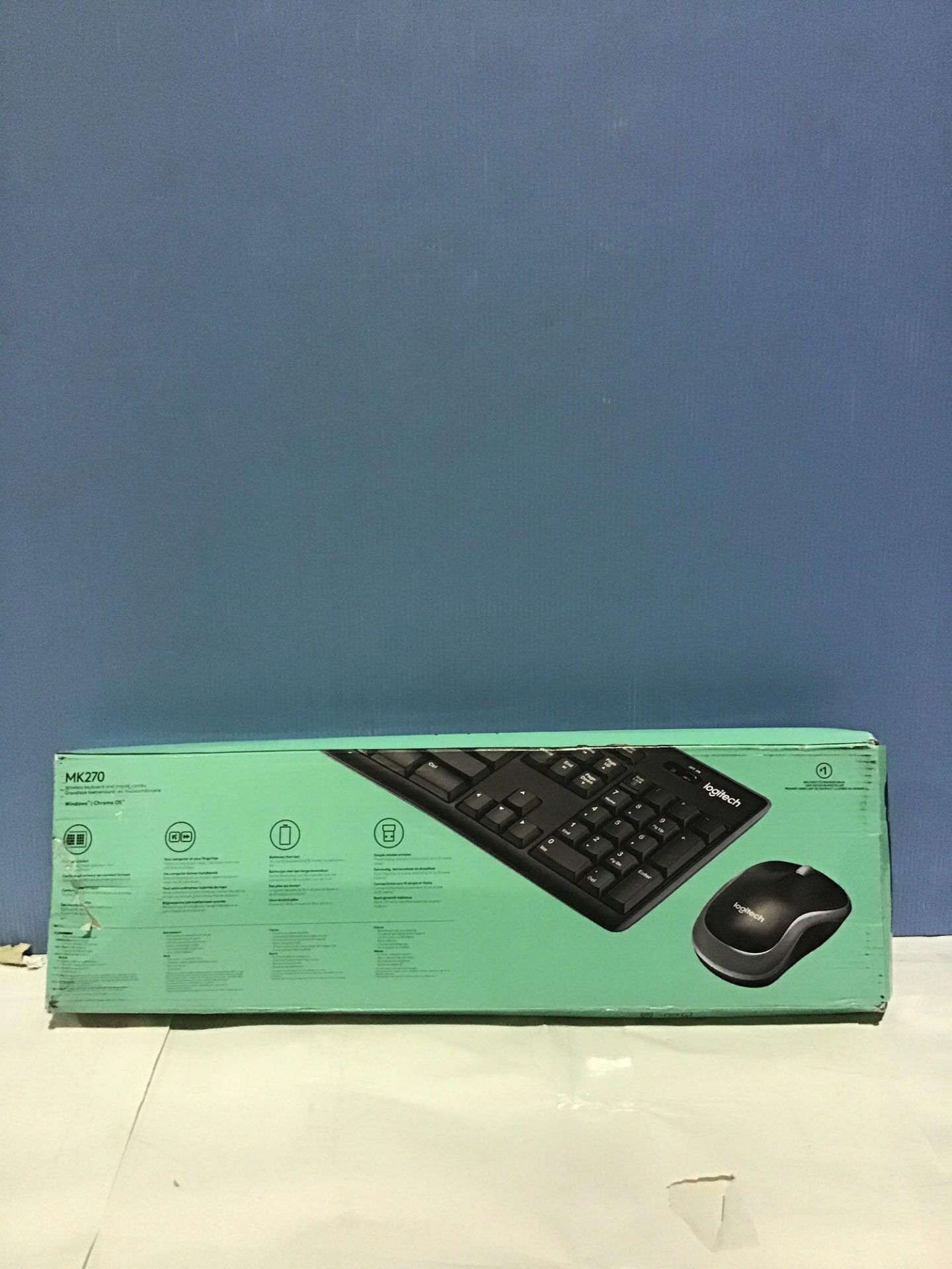 Logitech MK270 Wireless Keyboard and Mouse Combo - Image 3 of 5