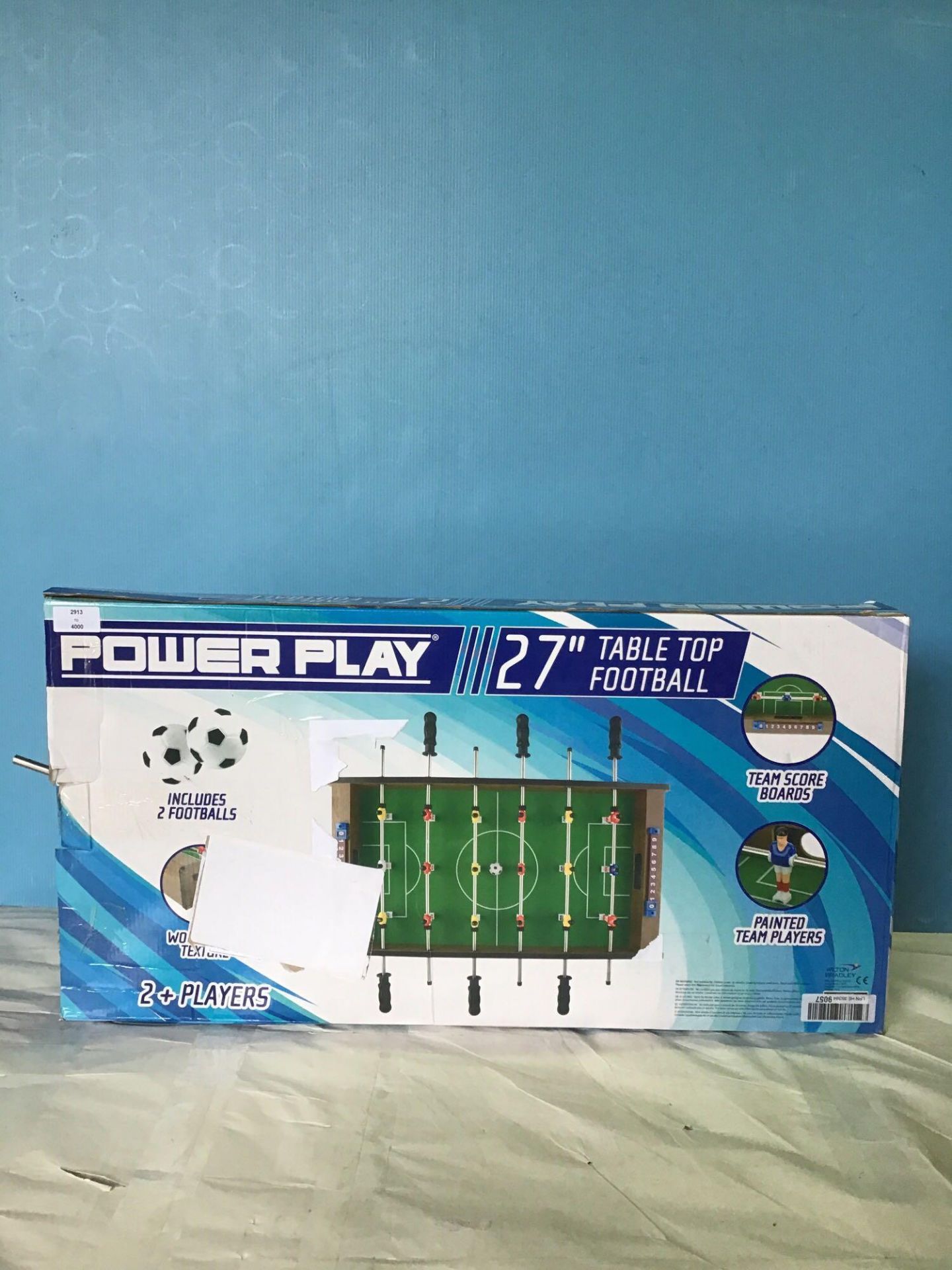 Power Play Table Top Football Game, 27 Inch - Image 3 of 5