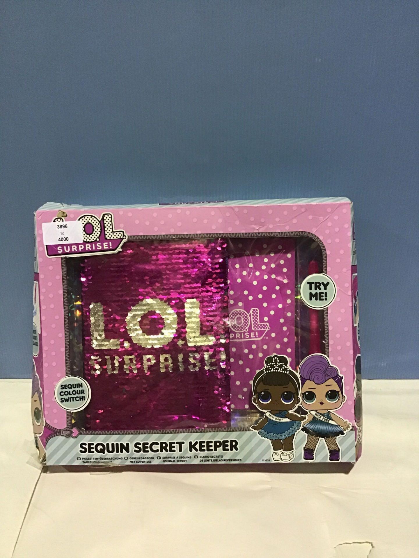 L.O.L. Surprise! Girls Secret Diary Sequin Pink for Girl Children Secret Keeper Journal - £8.86 RRP - Image 2 of 5