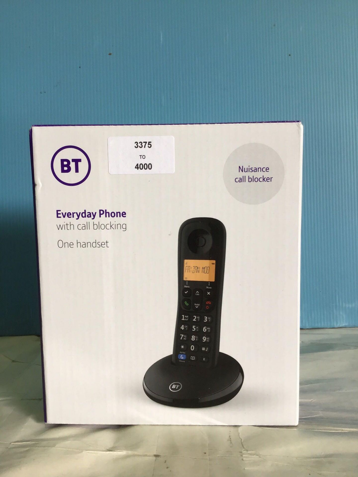 BT Everyday Phone with Call Blocking Handset